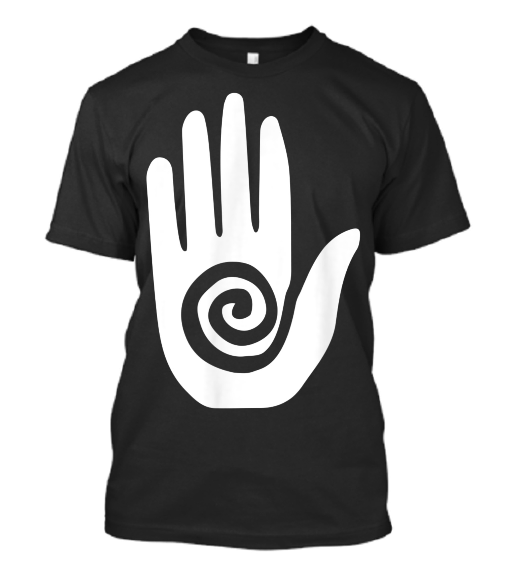 Hopi Hand Spiral Magical Healers Ethnic T-Shirt
