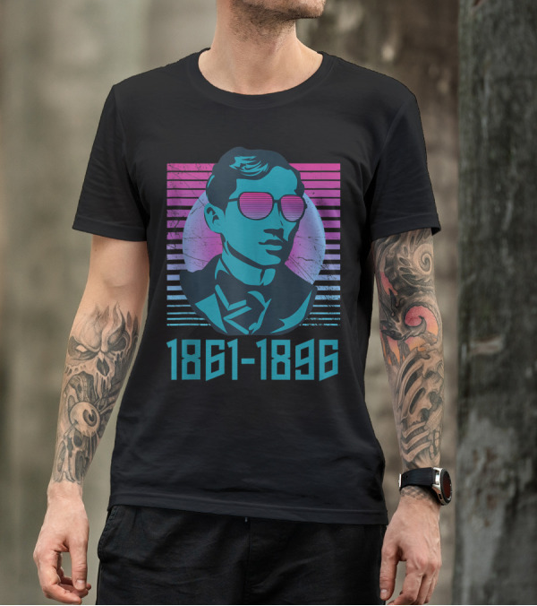 Jose Rizal Retro 1861-1896 Hipster Filipino Hero Pinoy Pride T-Shirt