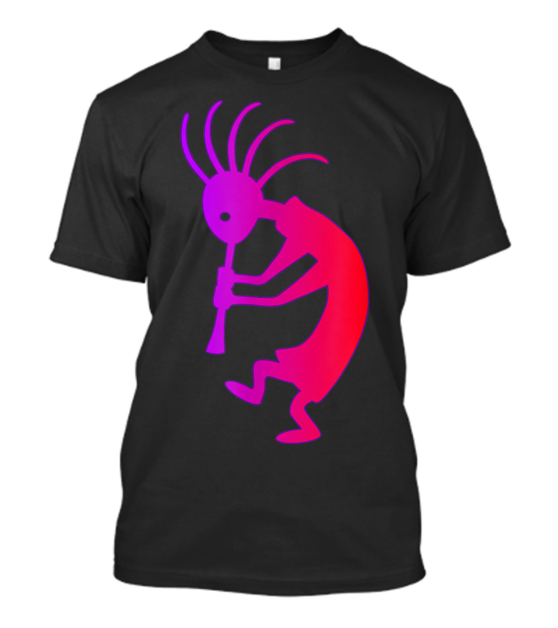 Kokopelli Southwestern Petroglyph Ethnic T-Shirt
