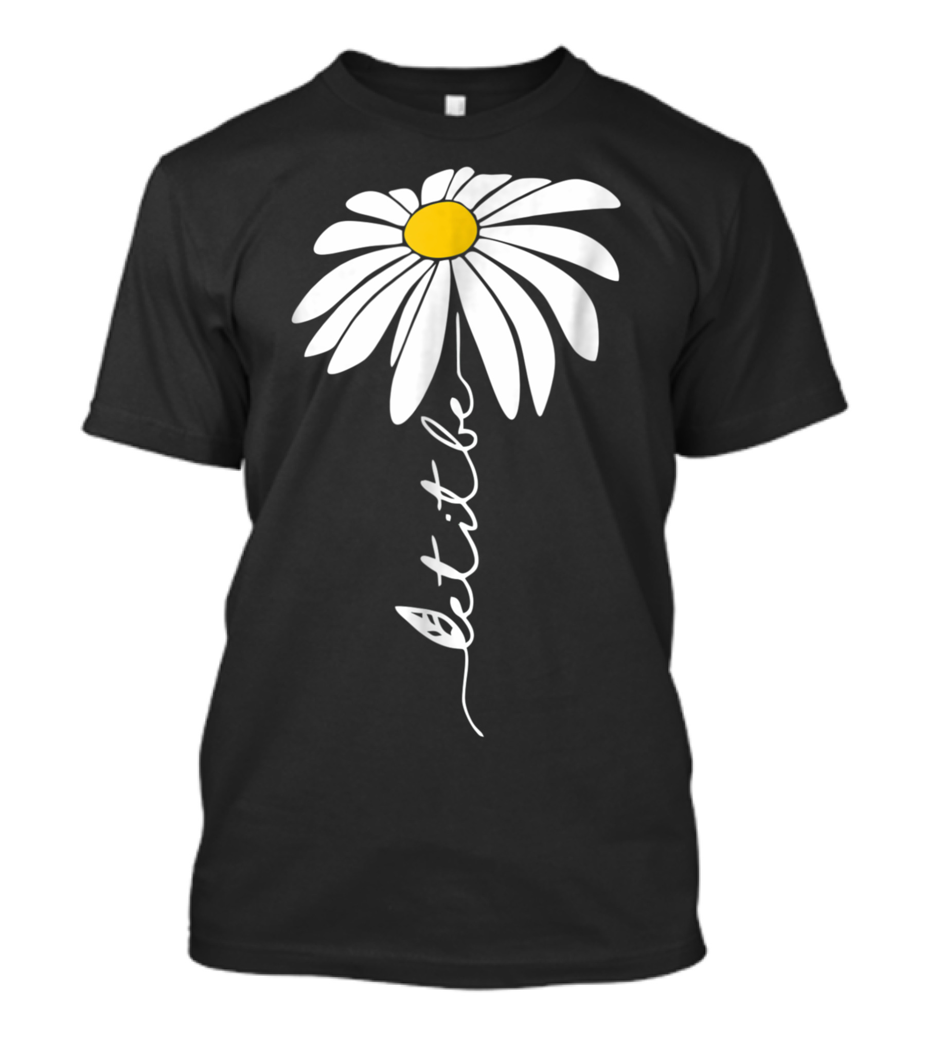 Let It Be Daisy Flower Hippie T-Shirt