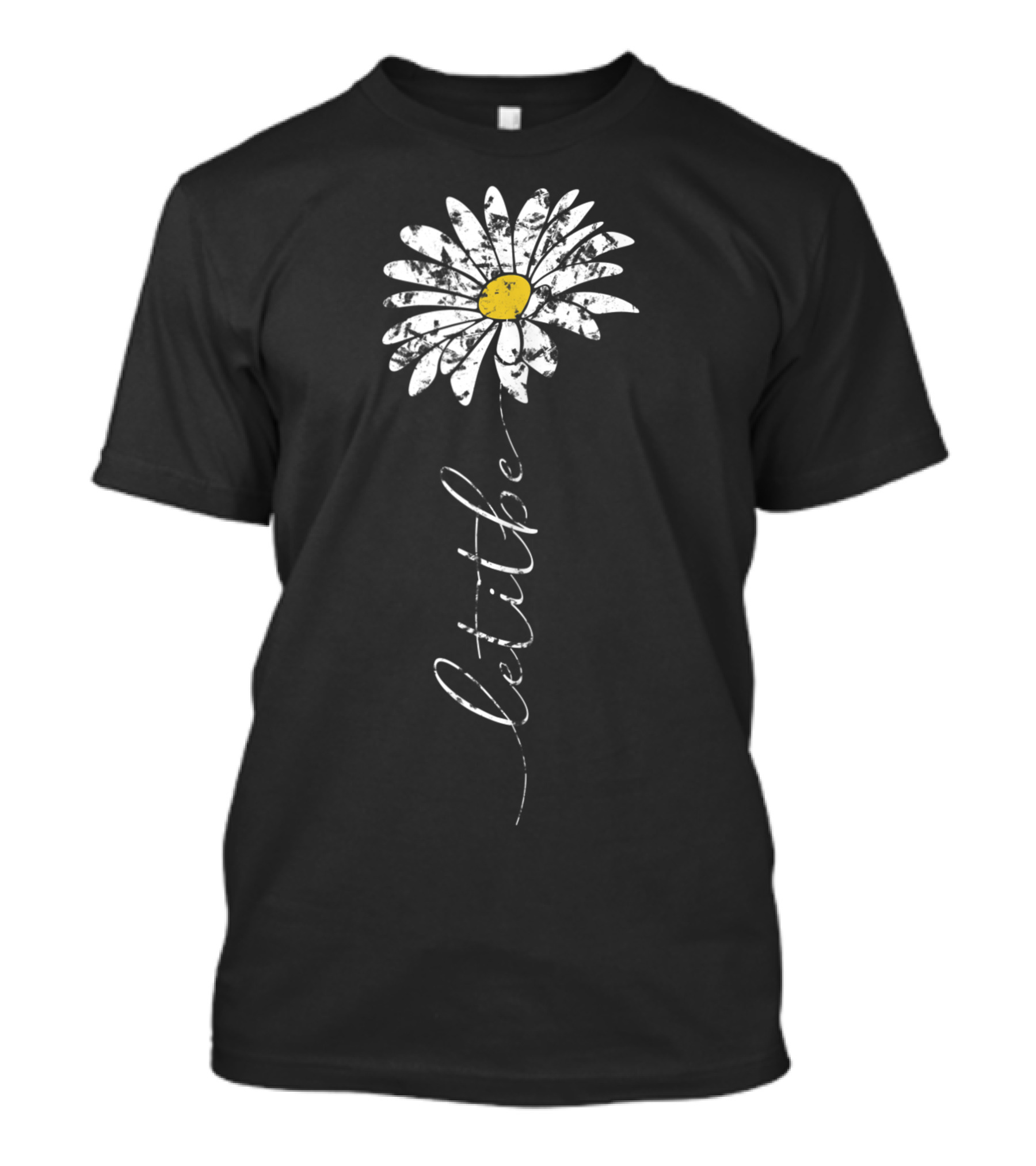 Let It Be Daisy Flower T-Shirt