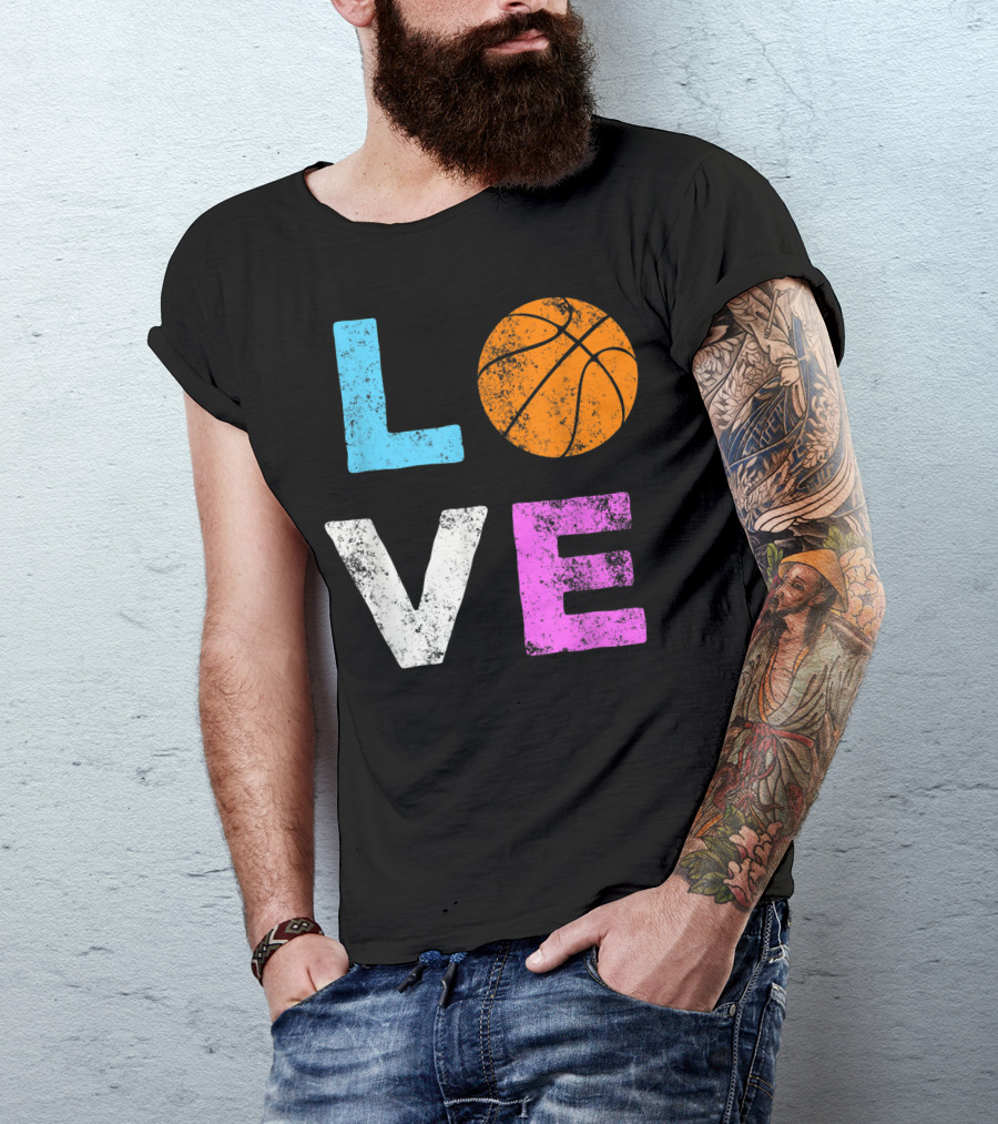 Love Basketball Fan T-Shirt