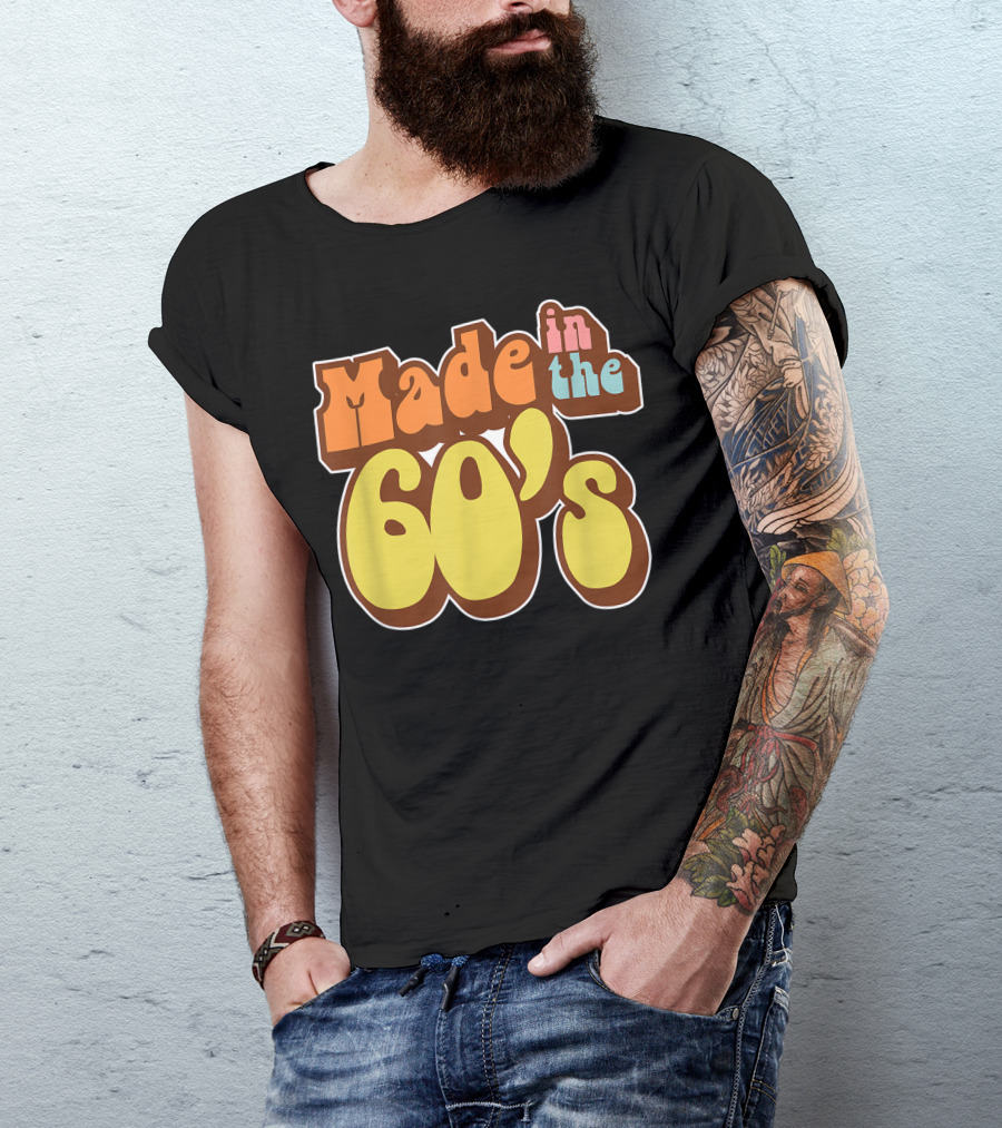 Made In The 60's Junior Retro Text T-Shirt