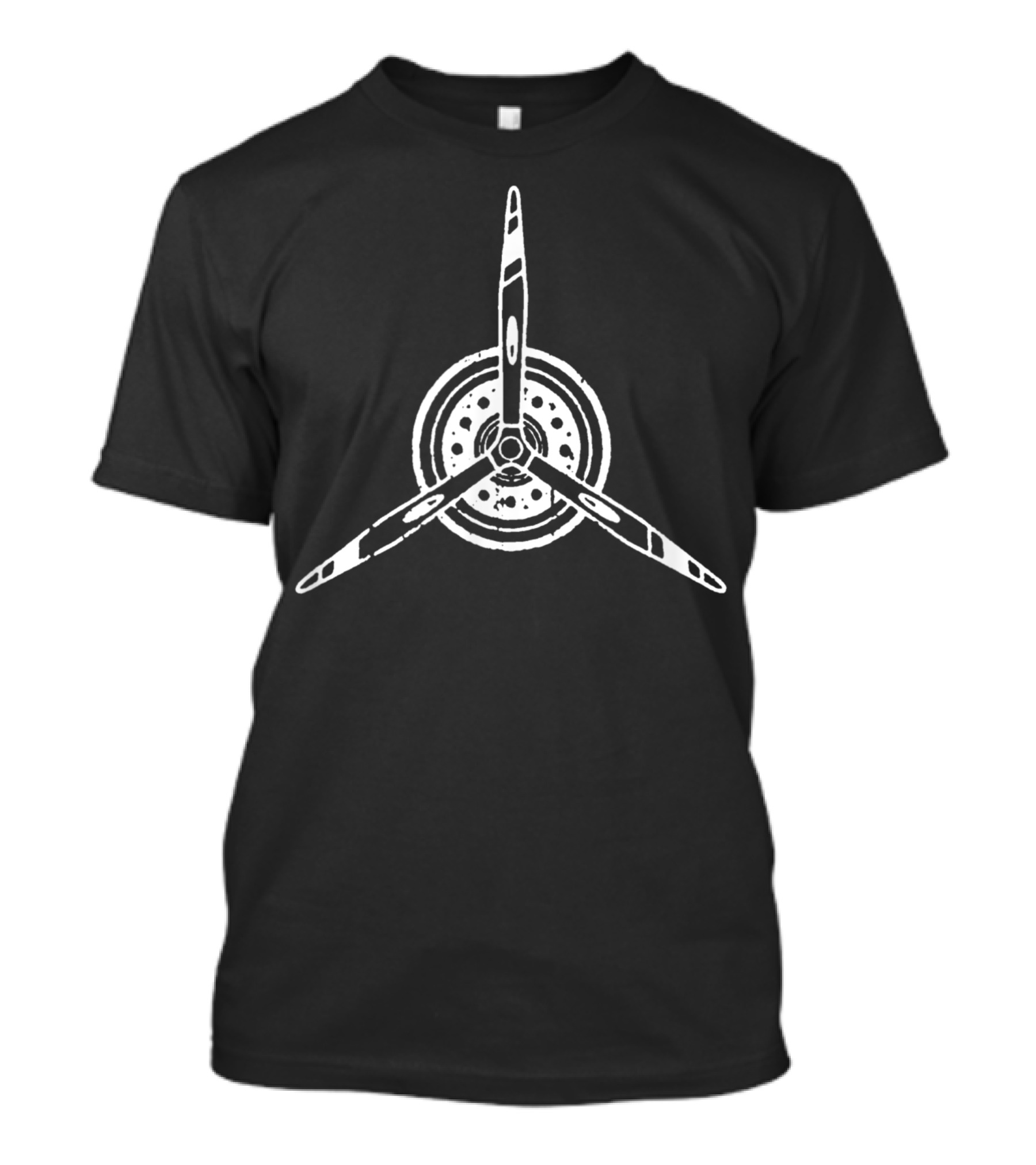 Mens Aviation Airplane Aircraft Propeller Prop Y0 T-Shirt