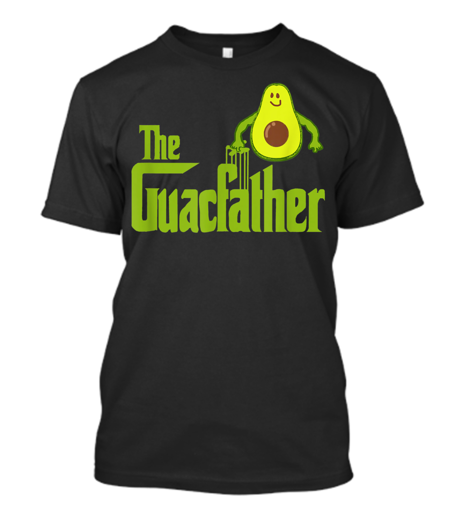 Mens The Guacfather Avocado Guacamole Lover T-Shirt