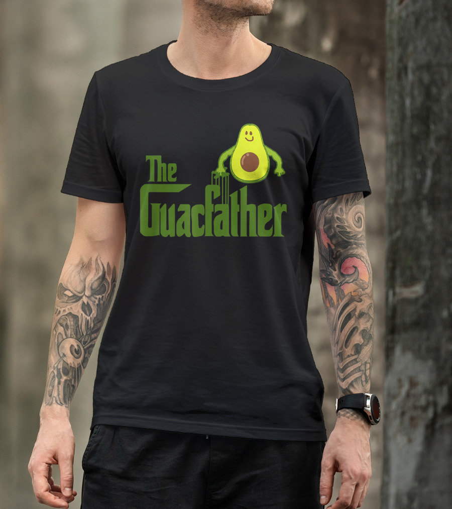 The Guac Father Avocado Parody Mens T-Shirt