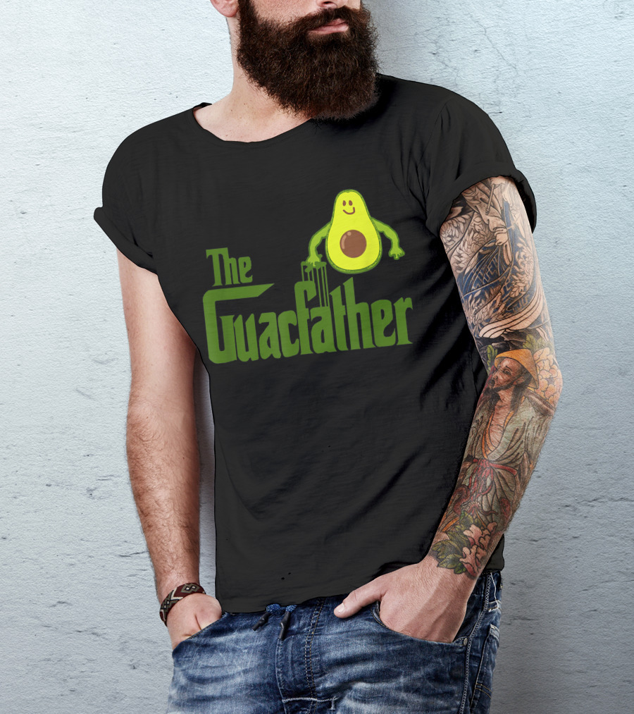 The Guac Father Avocado Parody Mens T-Shirt