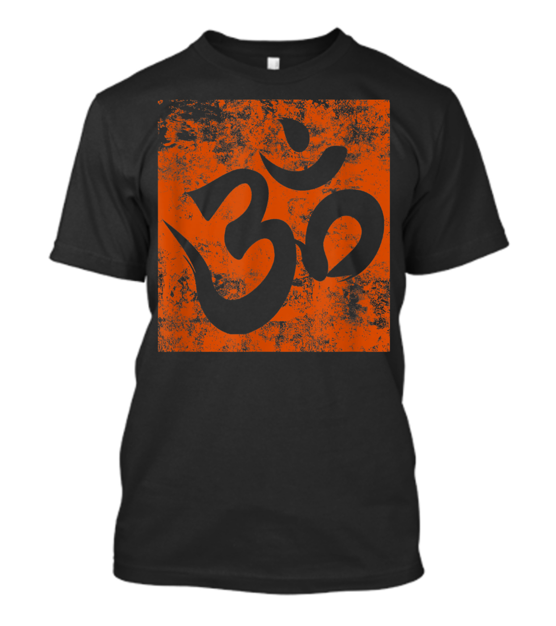 Modern Calligraphy Aum Isha Hindu Yoga Om Symbol Hipster T-Shirt