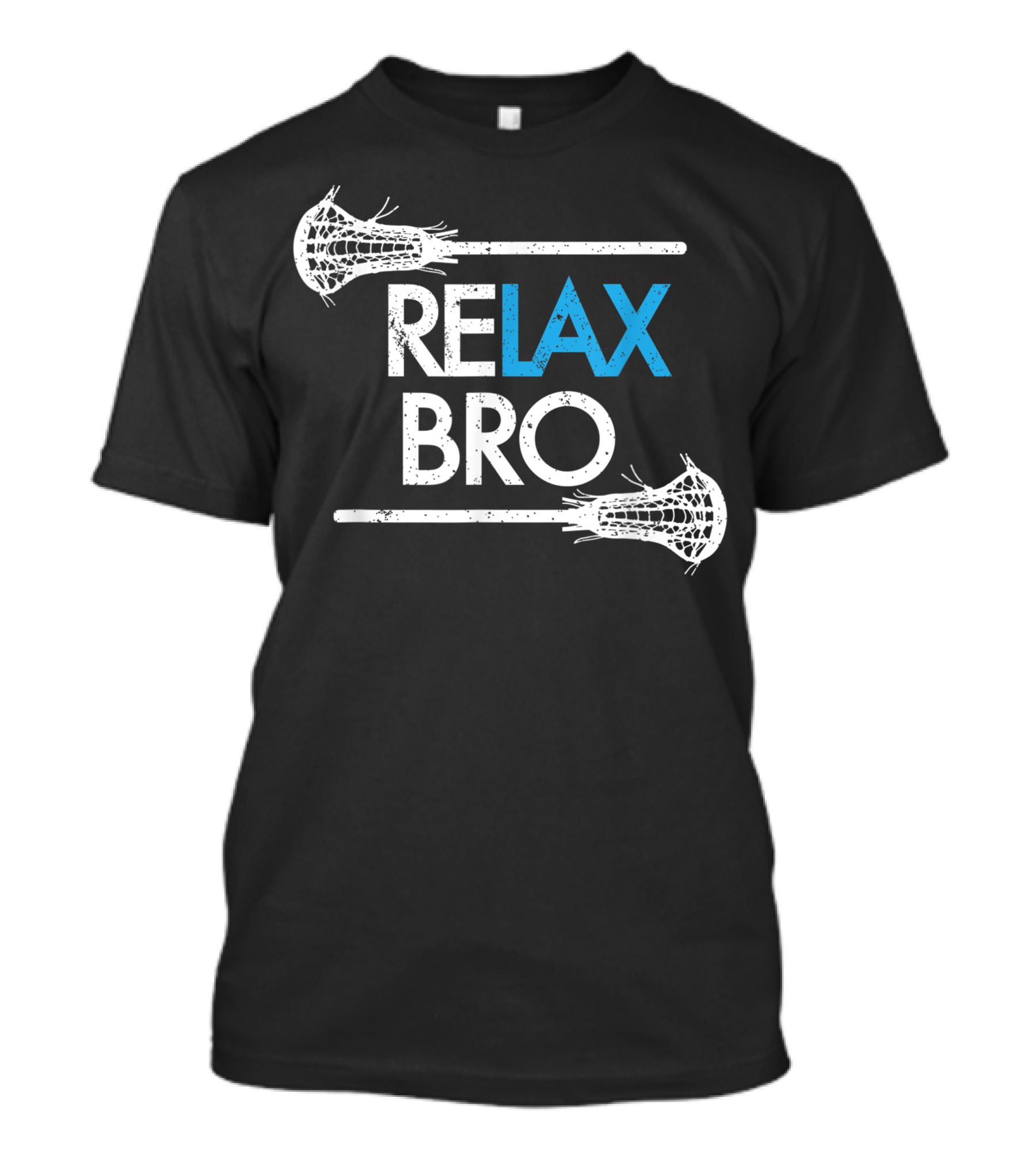 Relax Bro Lax Lacrosse Team Lacrosse T-Shirt