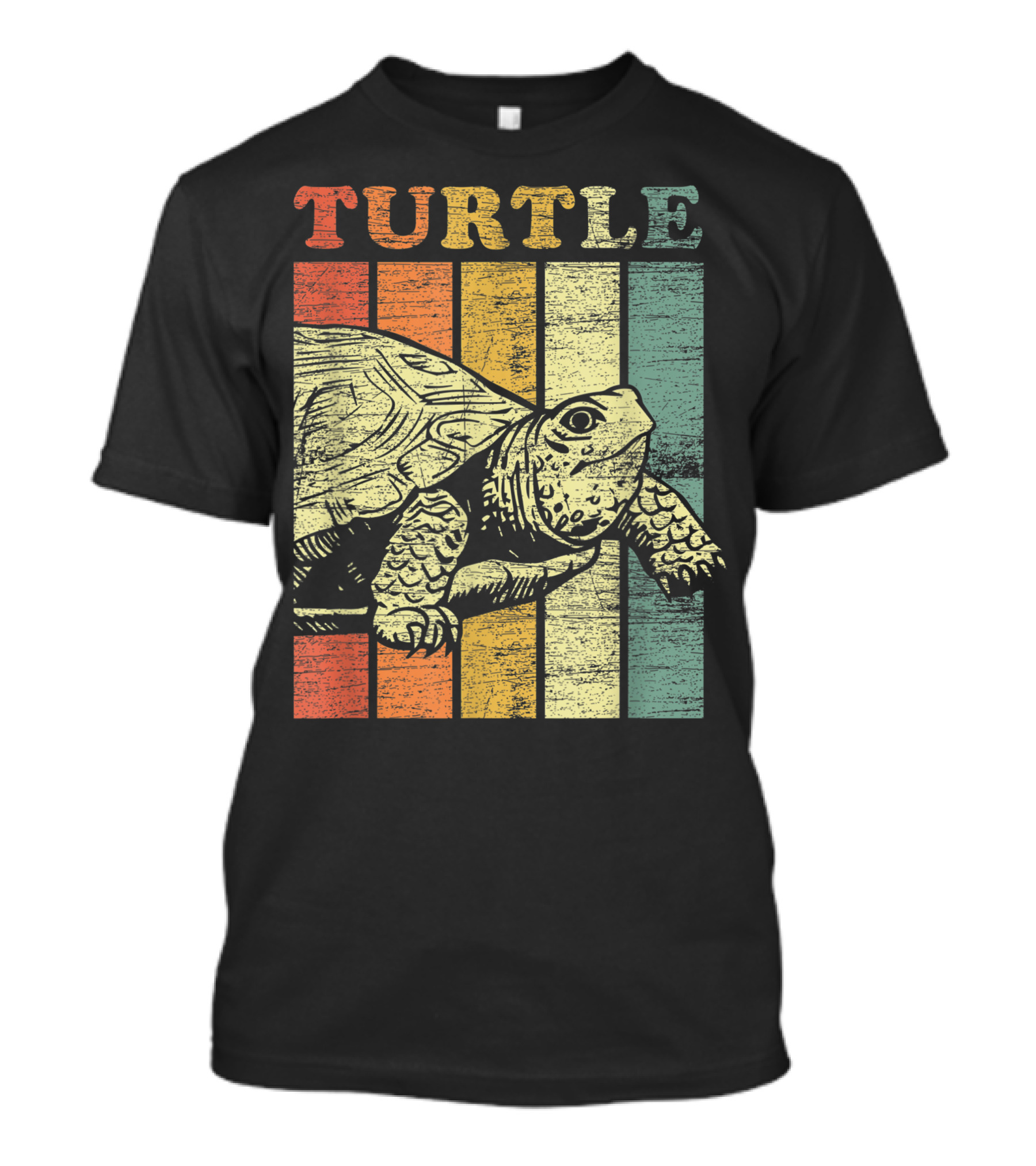 Turtle Vintage Striped T-Shirt