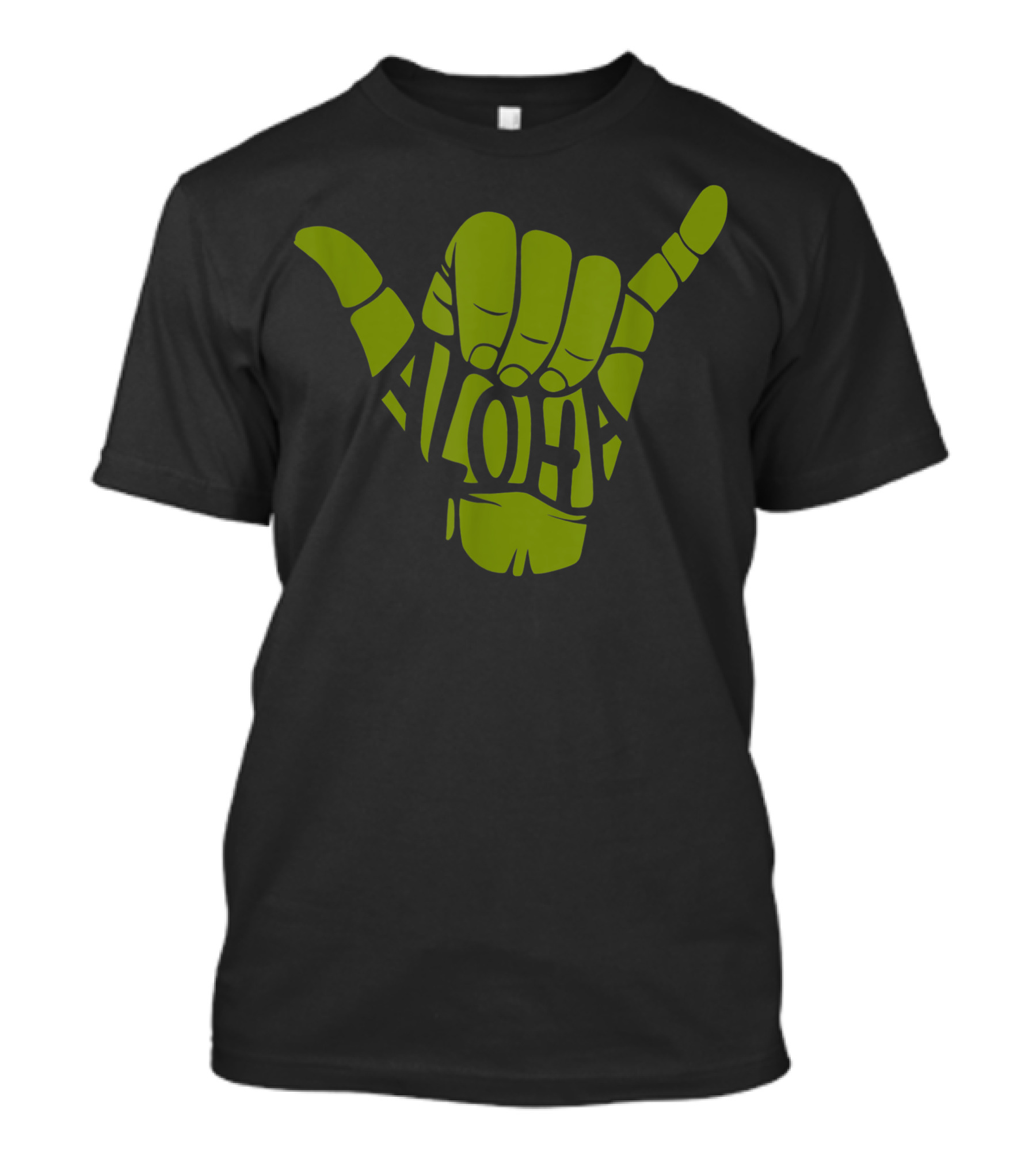 Shaka Aloha Hang Loose Good Vibe Hand Gesture T-Shirt