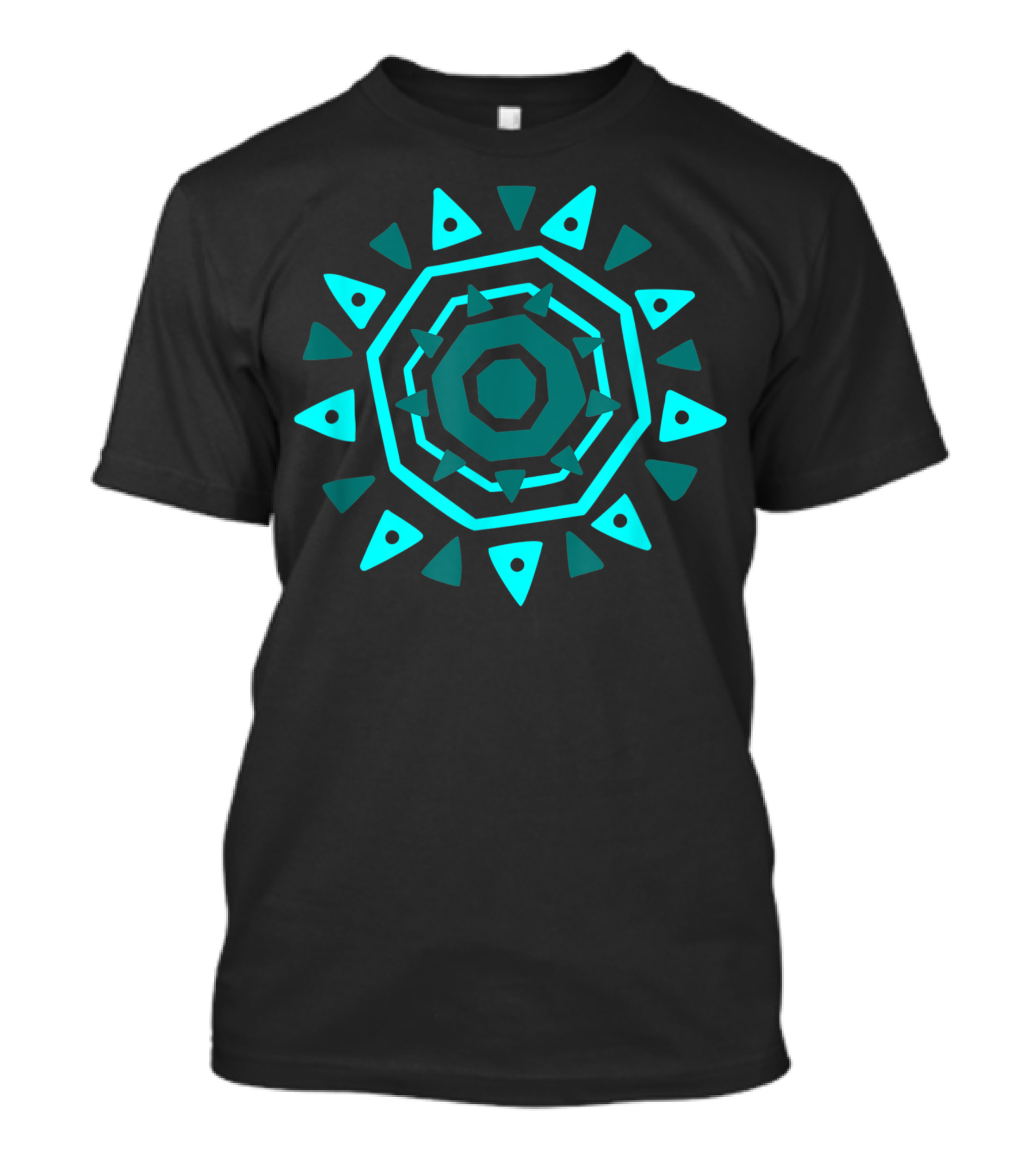 Southwestern Sun Artsy Summer Spirit Geometric Sunburst T-Shirt