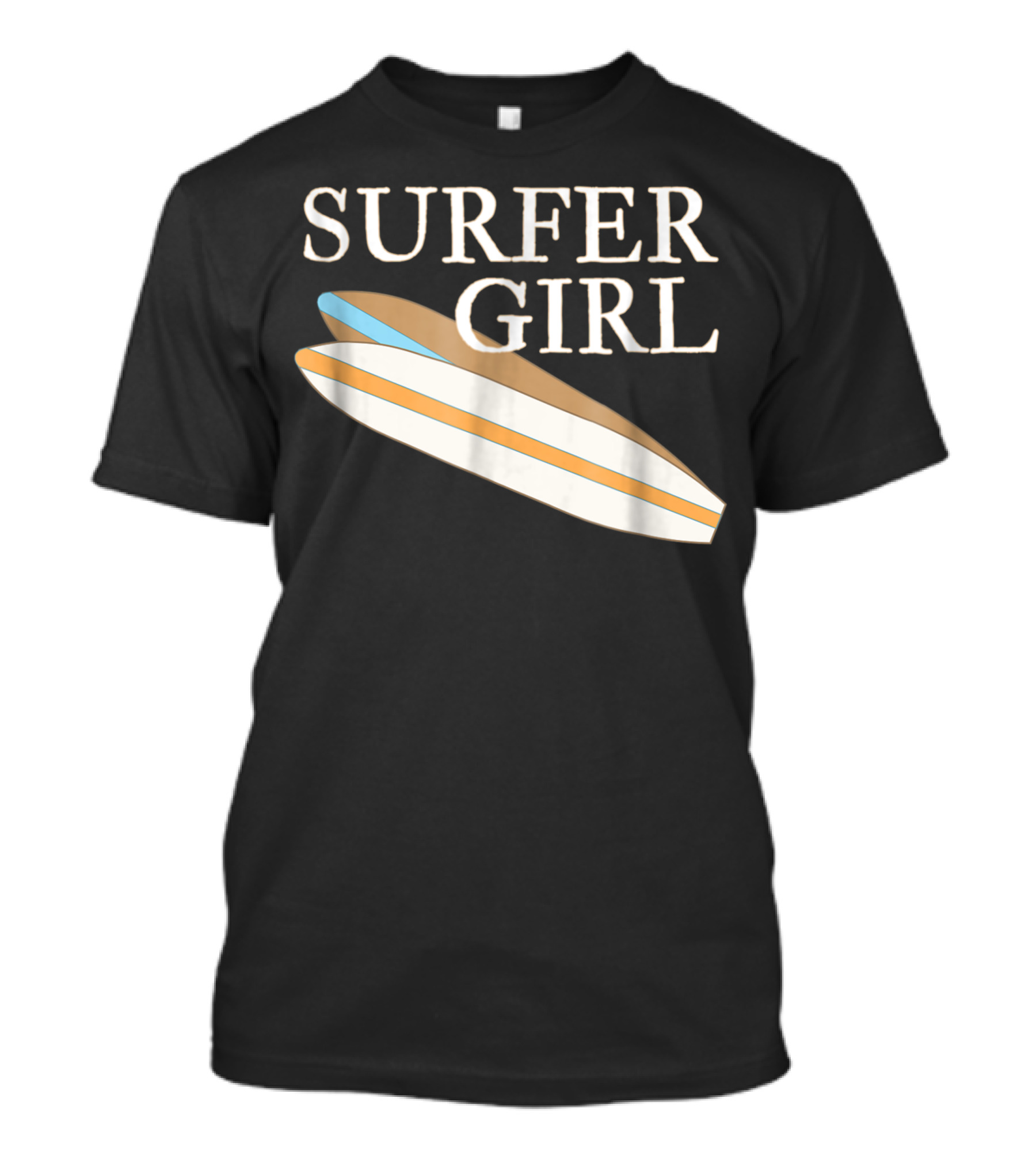 Surfer Girl Cute Surfing N Surfer Surfboards T-Shirt