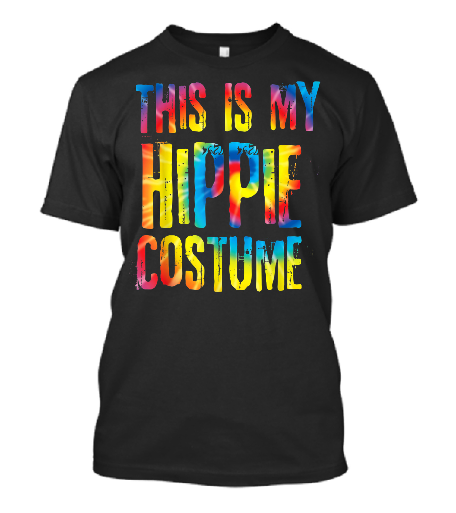This Is My Hippie Costume Halloween Easy Lazy Cosplay T-Shirt