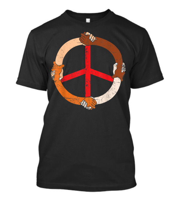 Unity Equality Holding Hands Peace T-Shirt