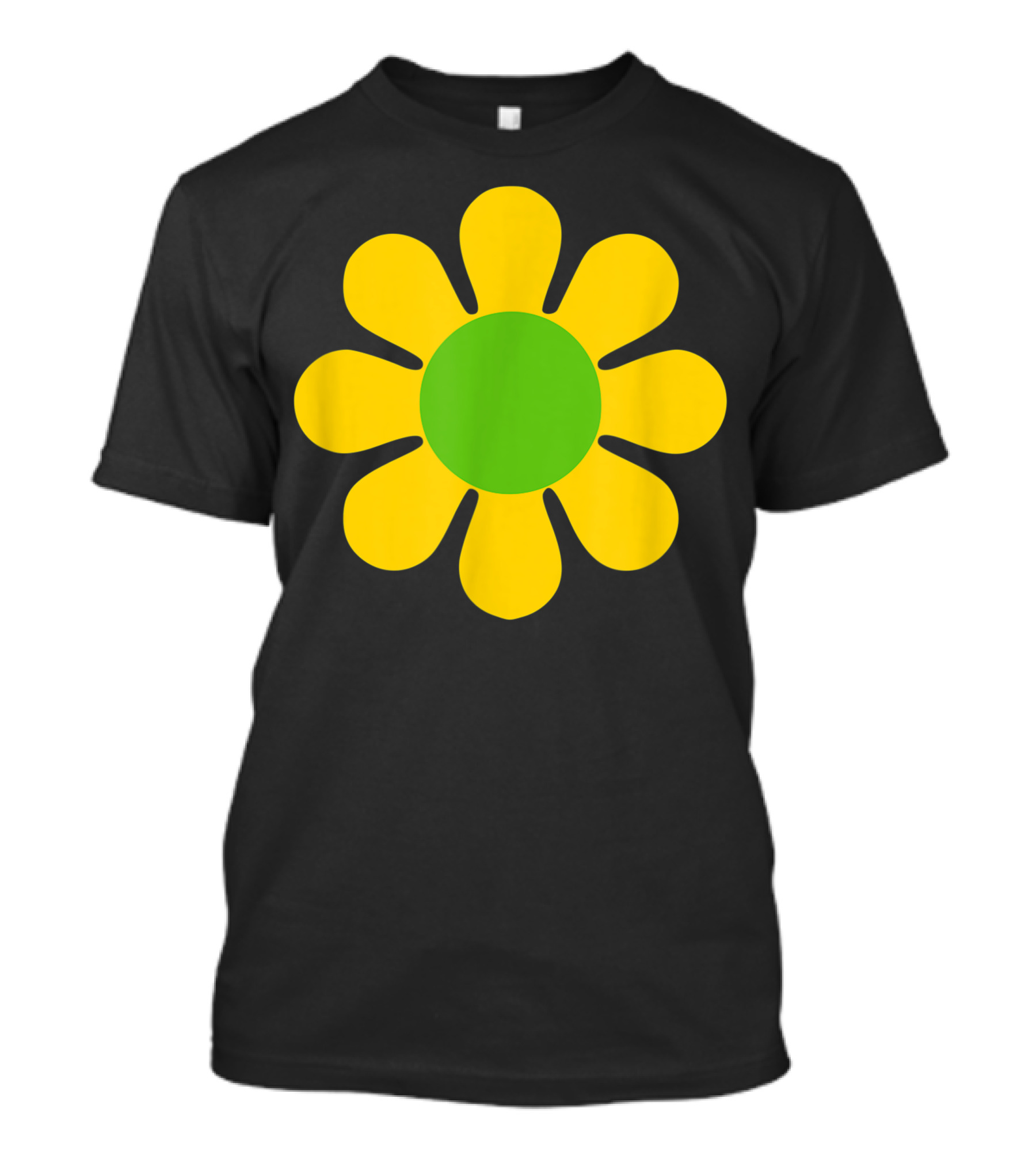 Vintage Retro Hippie Flower Power 60s 70s Ricky Ticky Sticker T-Shirt