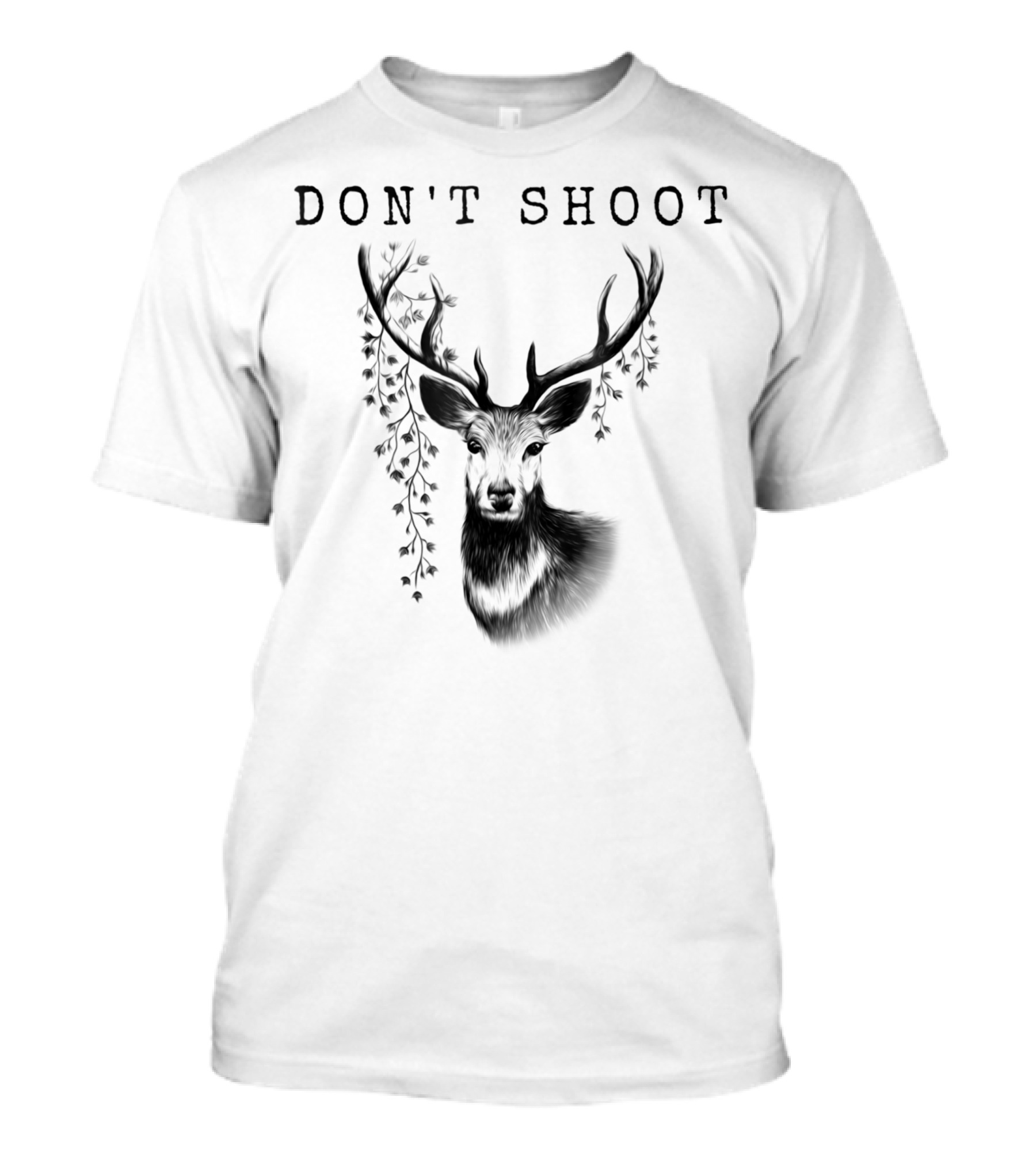 Don't Shoot Stag Beautiful Anti Hunting Deer T-Shirt