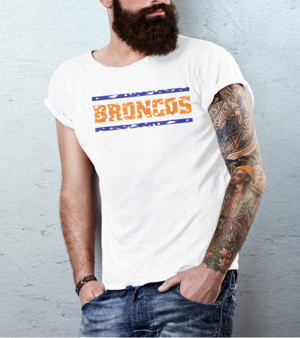 Broncos Nation Hipster Style Fandom T-Shirt