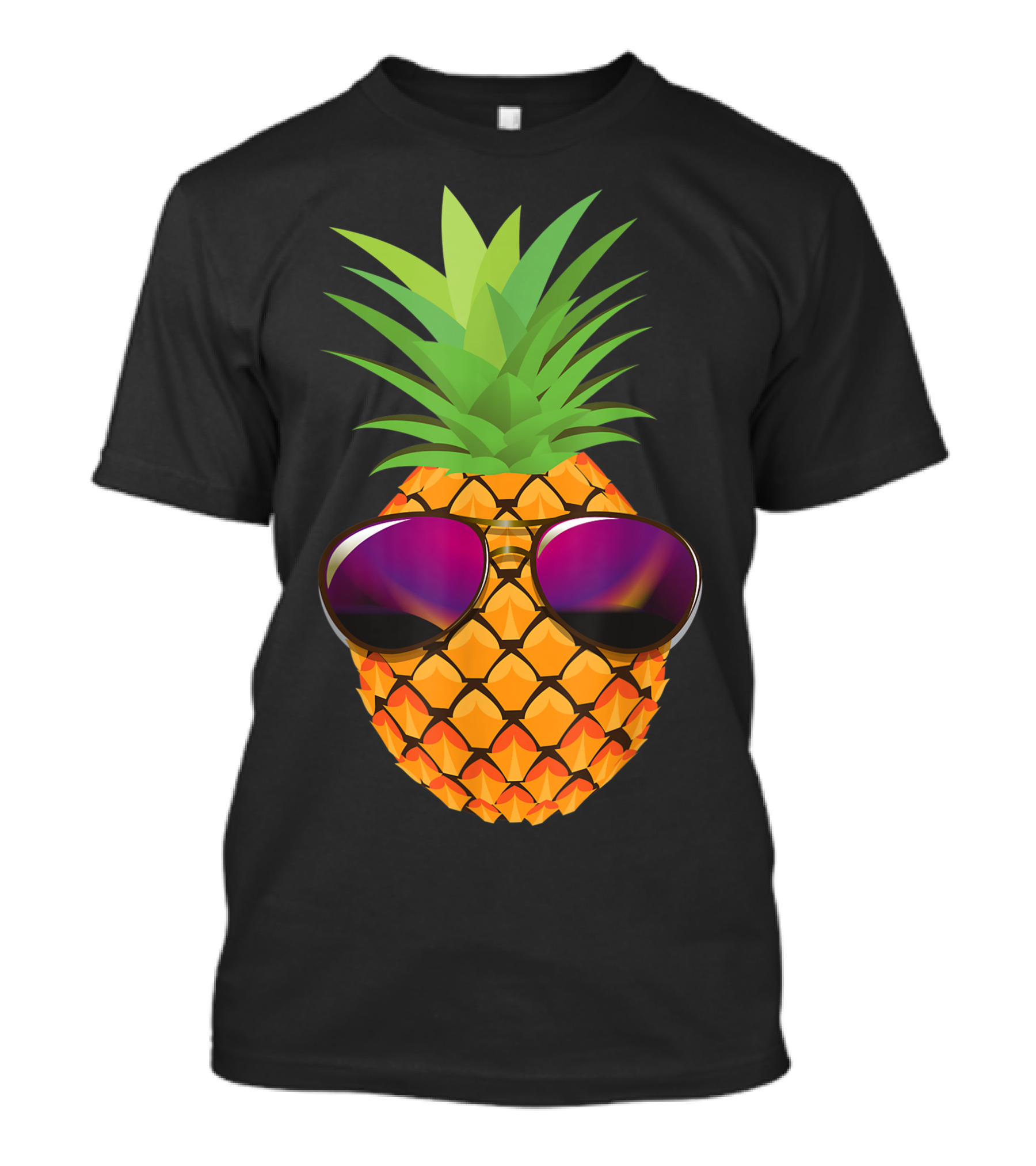 Pineapple Sunglasses I Love Pineapple Fun Tropical Fruit T-Shirt