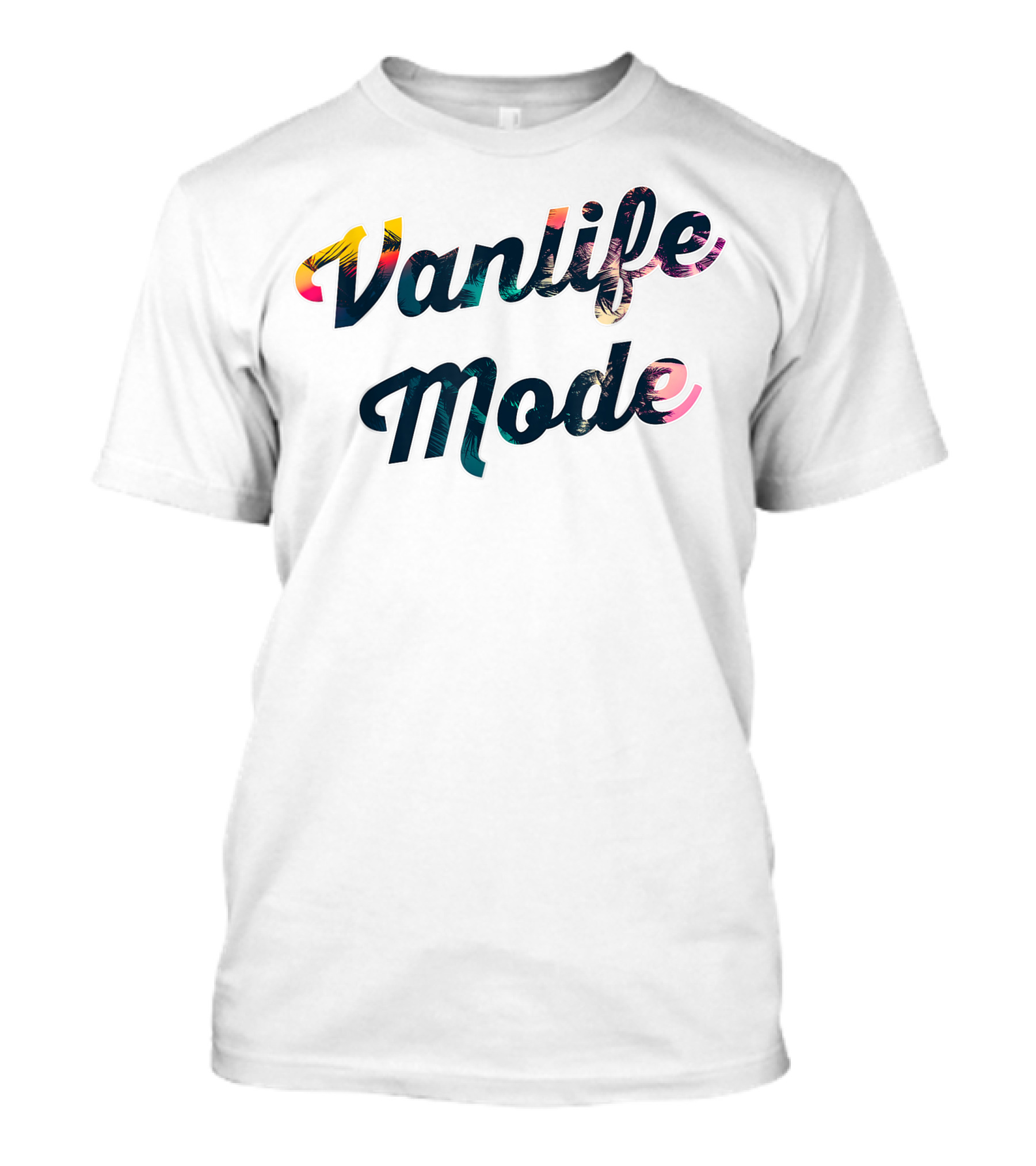Vanlife Mode Van Life Camping Fans Adventure T-Shirt