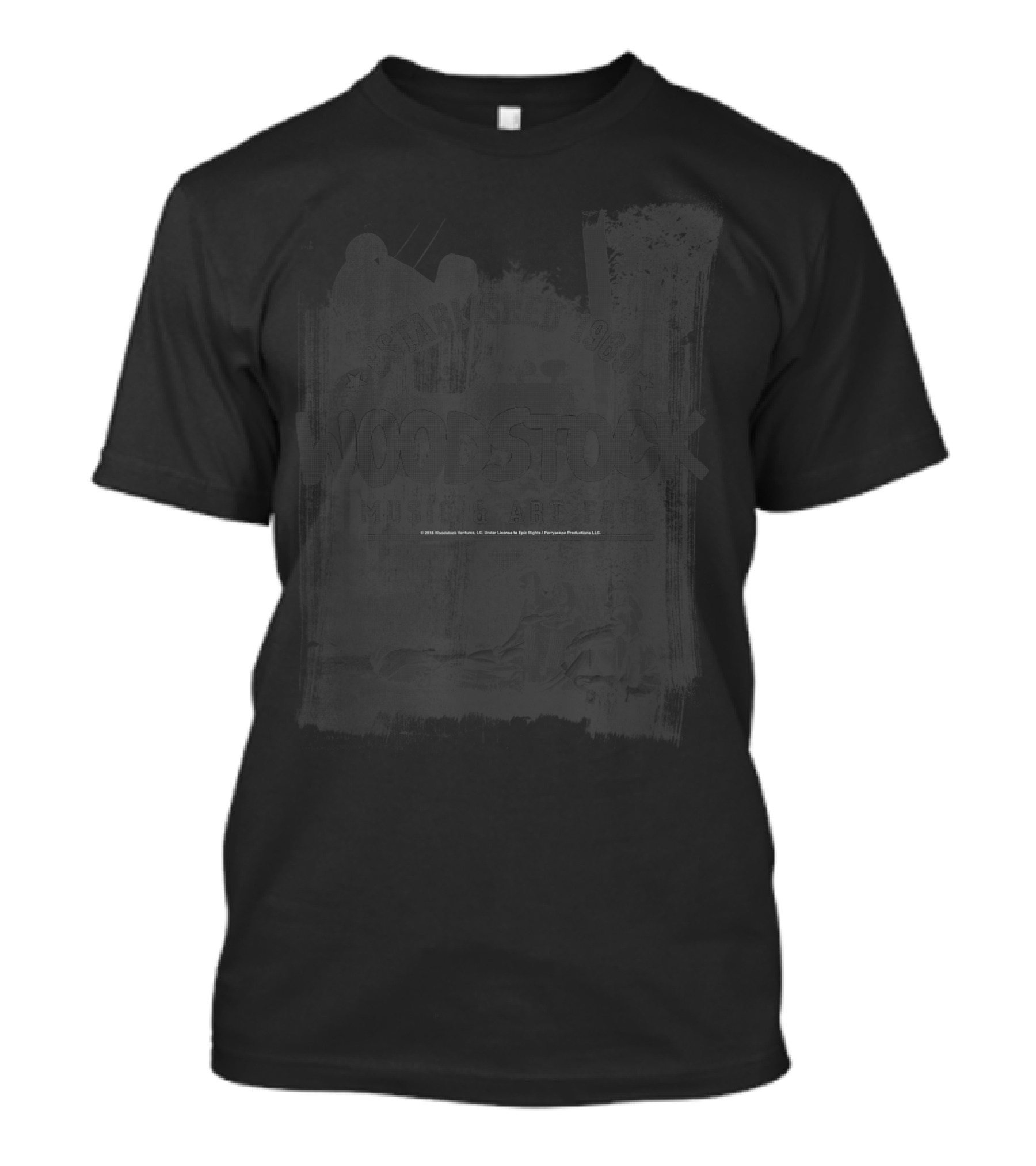 Woodstock Music And Art Fair Established 1969 Vintage Style Festival T-Shirt