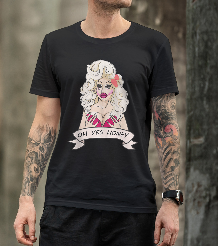 Drag Queen Oh Yes Honey Iconic T-Shirt