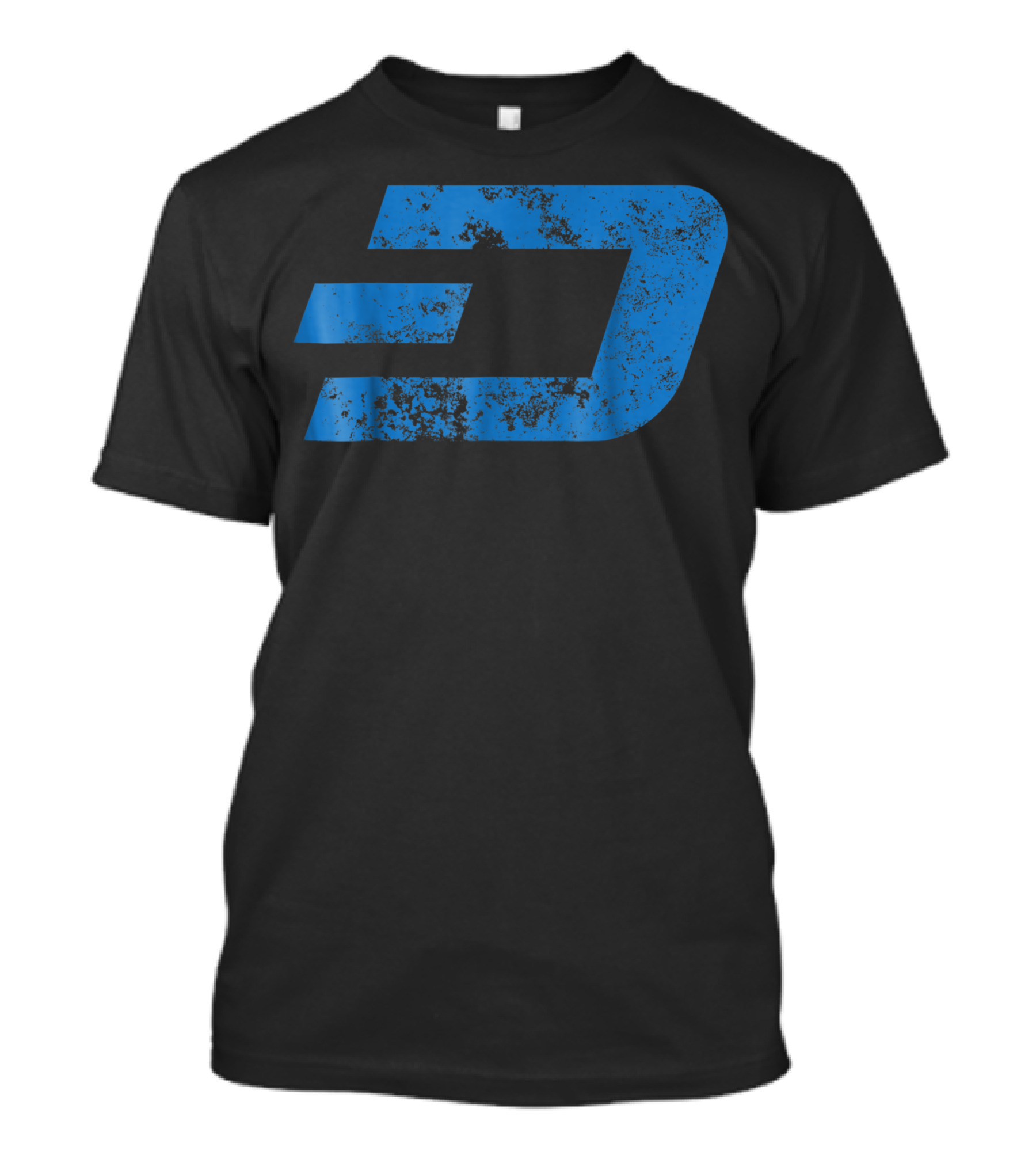 Dash Coin Vintage Crypto Currency Money Miner Asic Icon T-Shirt