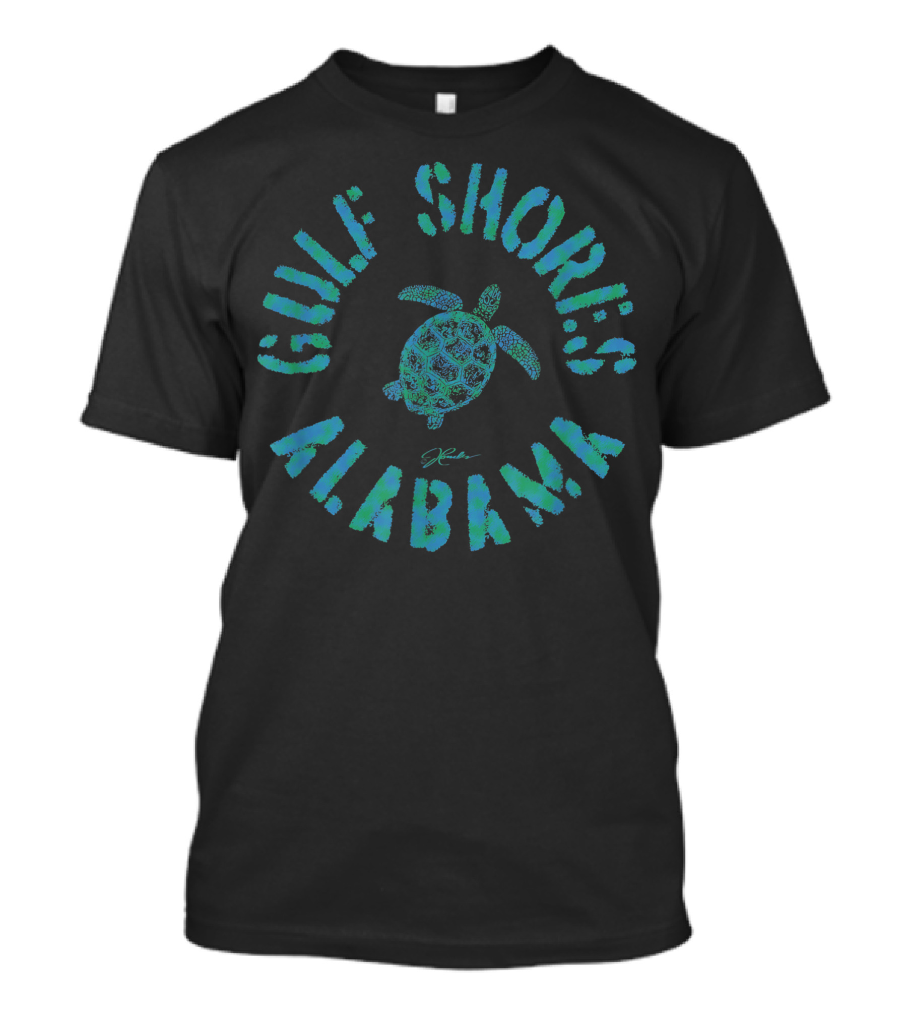 Gulf Shores Alabama Sea Turtle Jcombs T-Shirt