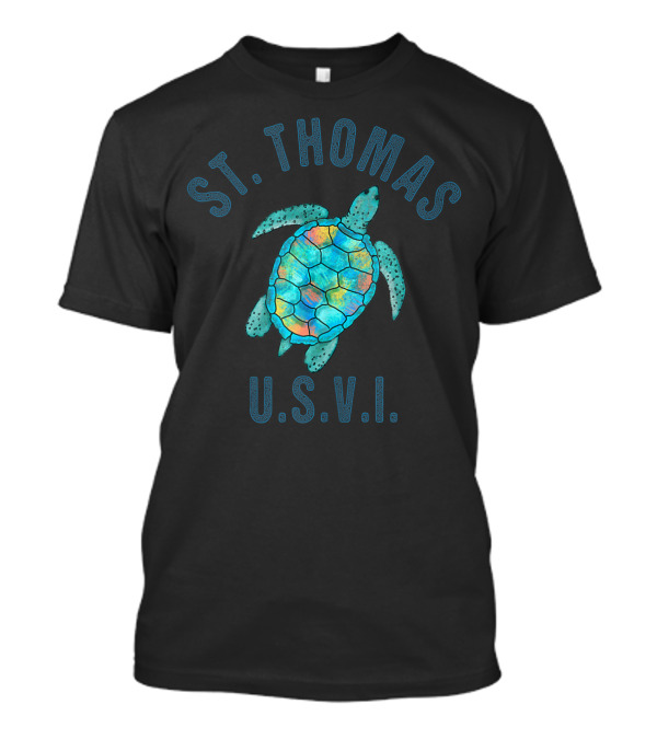 St Thomas U.S.V.I. Sea Turtle T-Shirt