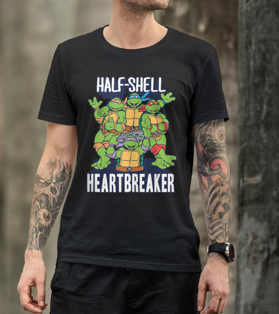 TMNT Half-Shell Heartbreaker Valentines T-Shirt