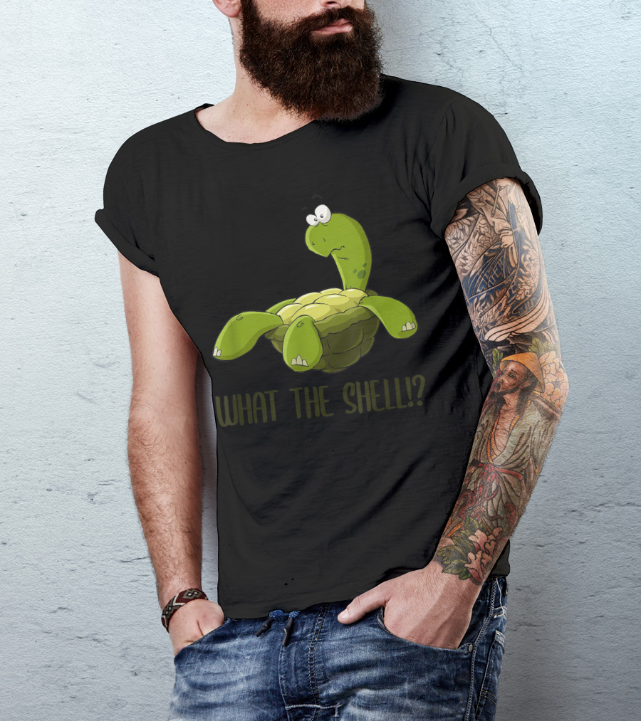 What The Shell Cute Turtle T-Shirt