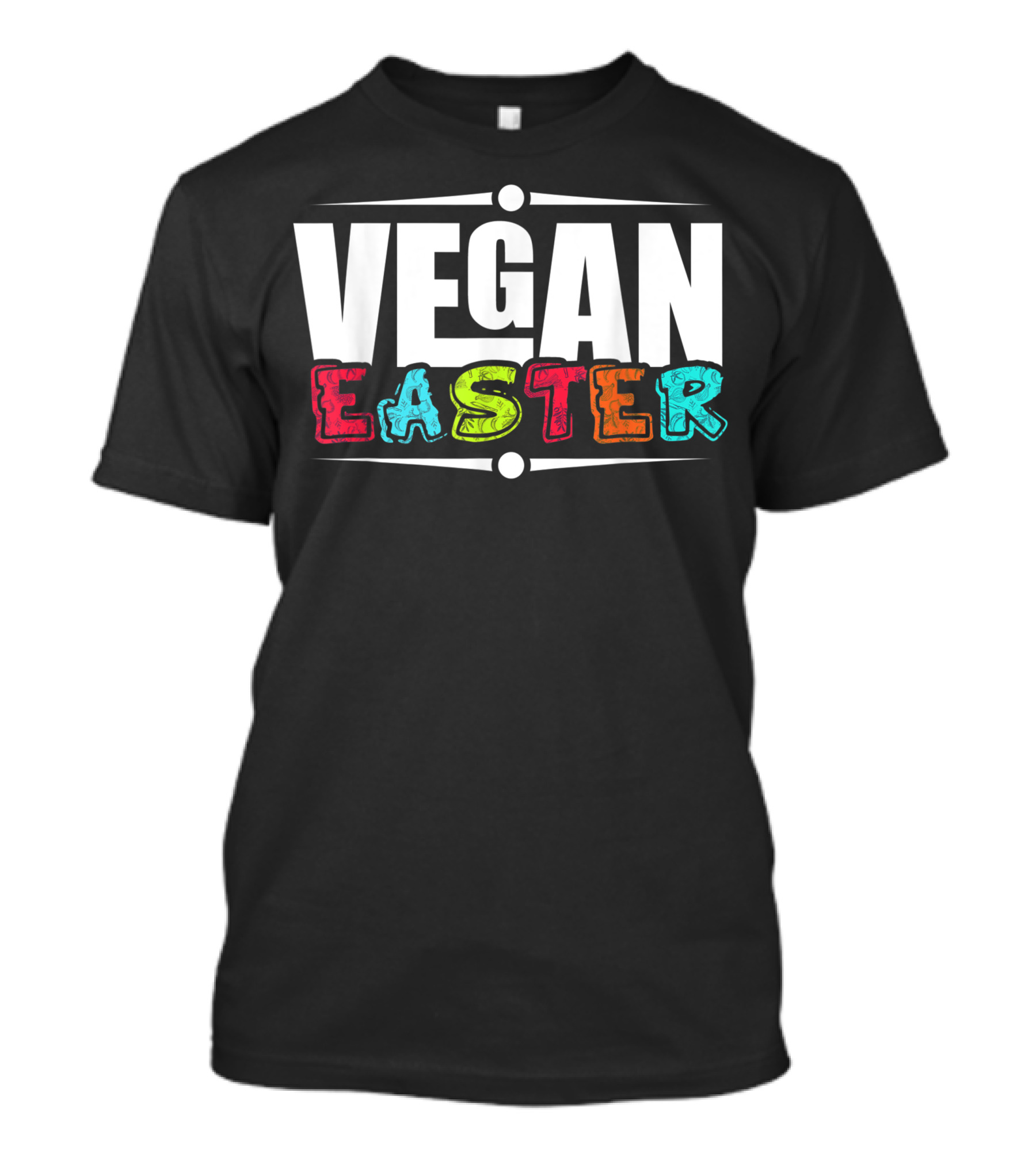 Vegan Easter Amusing Vegan Artwork Unique Easter T-Shirt
