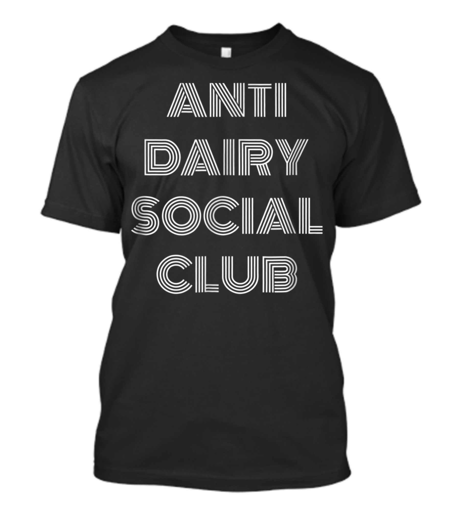 Anti Dairy Social Club Vegan Veganism T-Shirt