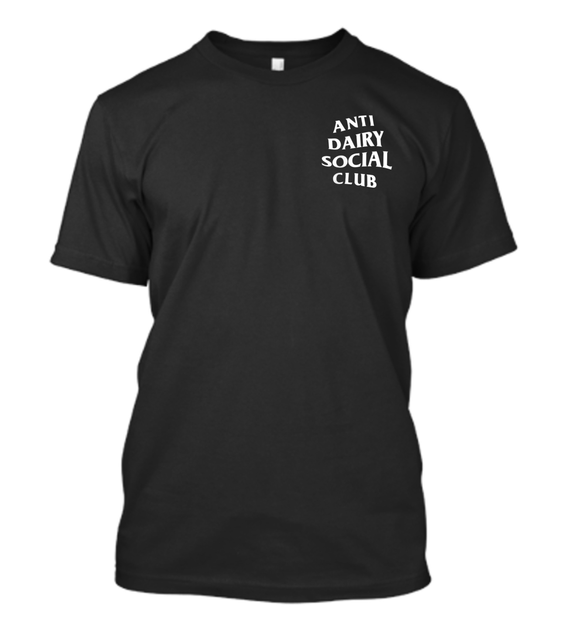 Anti Dairy Social Club White Front Back T-Shirt