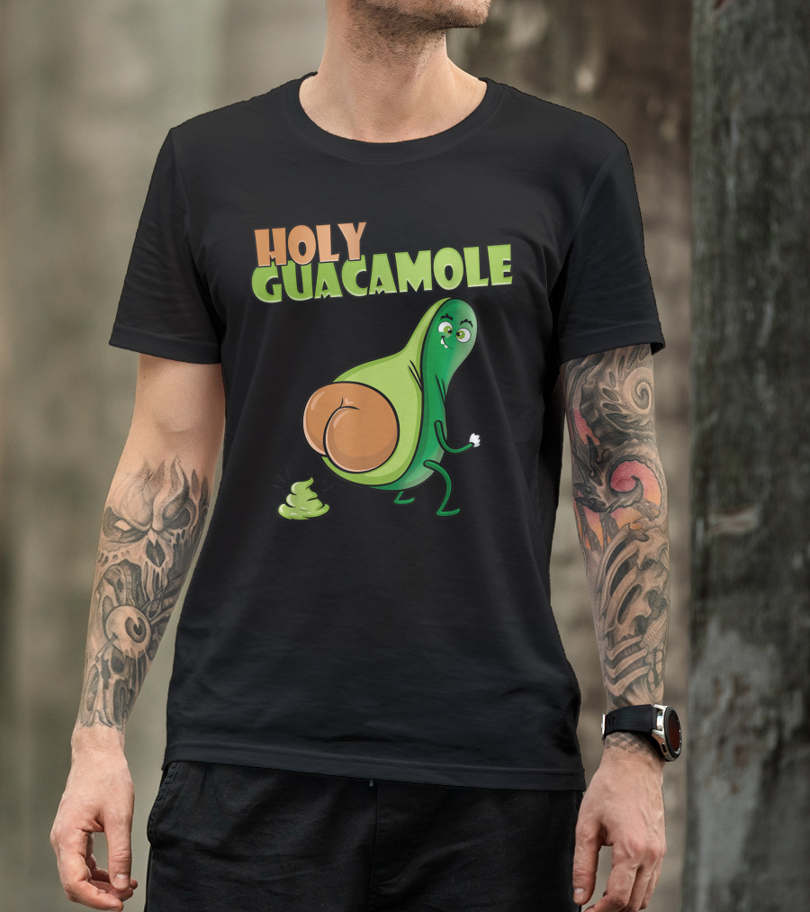 Holy Guacamole Avocado Costume Guacamole T-Shirt