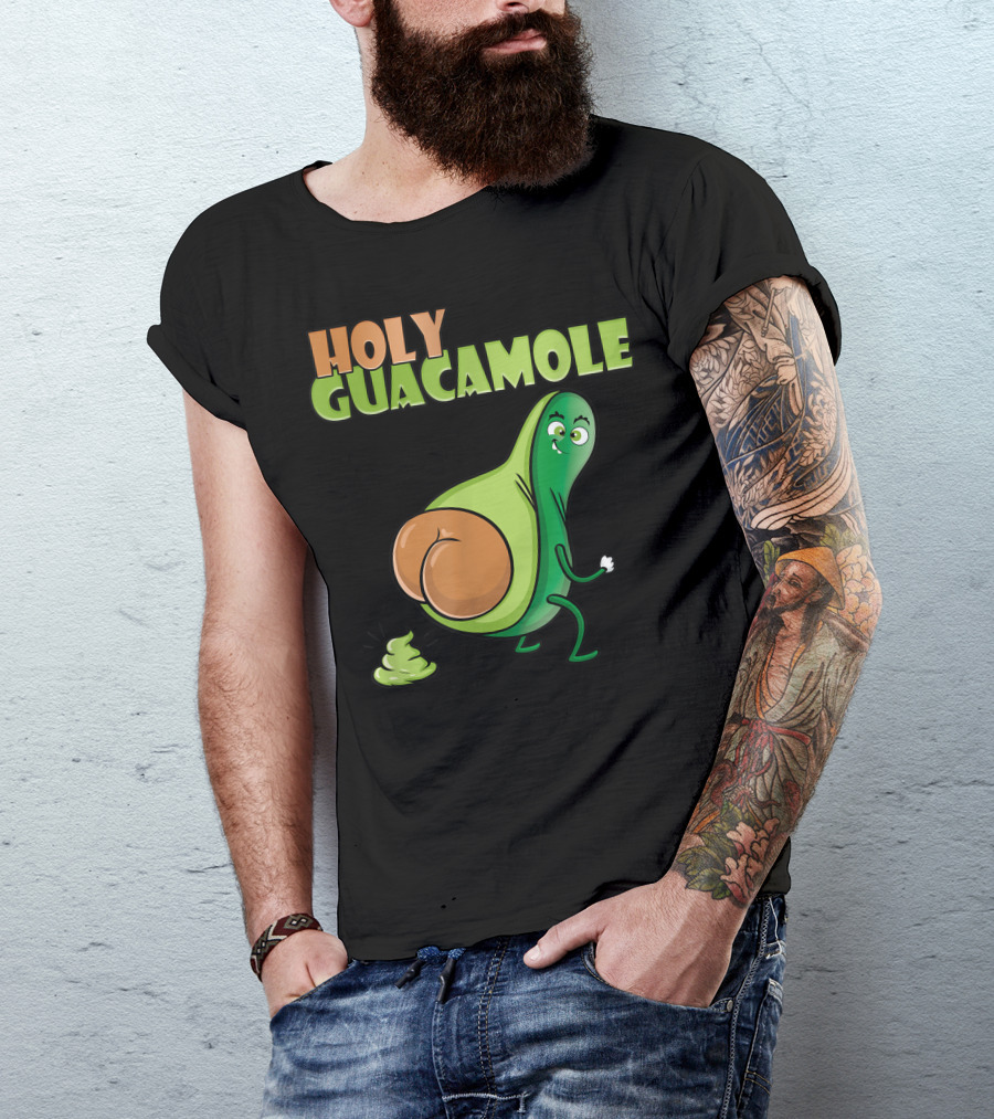 Holy Guacamole Avocado Costume Guacamole T-Shirt