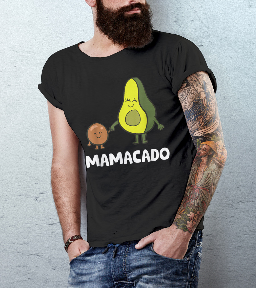 Mamacado Avocado Mama Avocado Mom Seed Duo T-Shirt