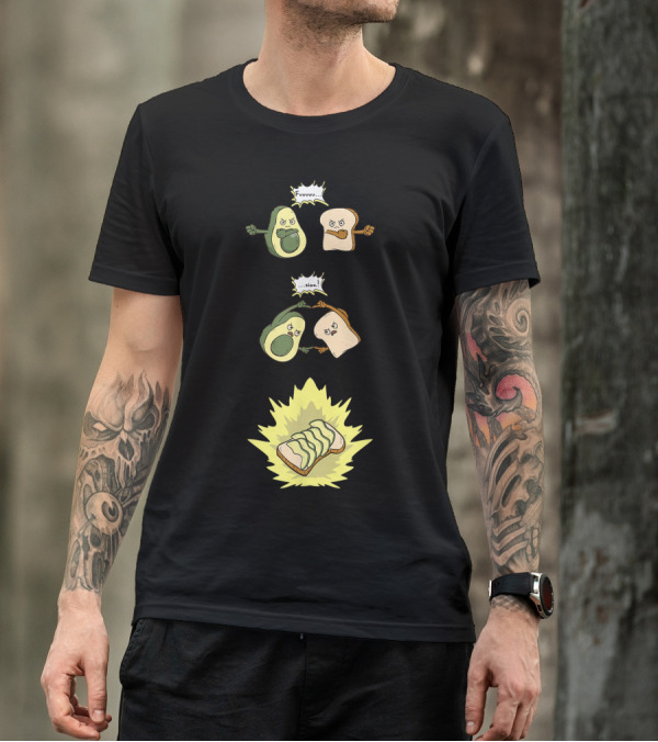 Avocado Toast Fusion Cute Vegan Fun Image Fuuuuusion T-Shirt