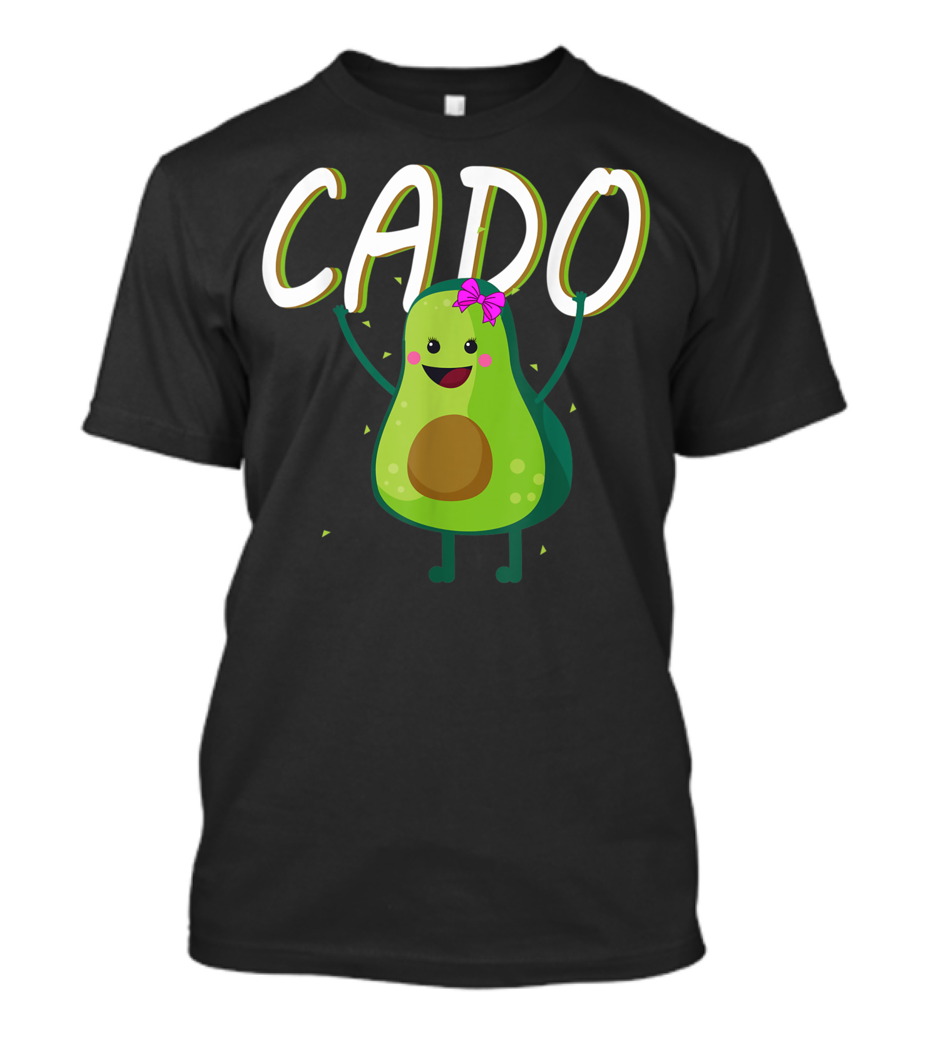 CADO Avocado Vegan Vegetarian For Couples Partners Vegans T-Shirt
