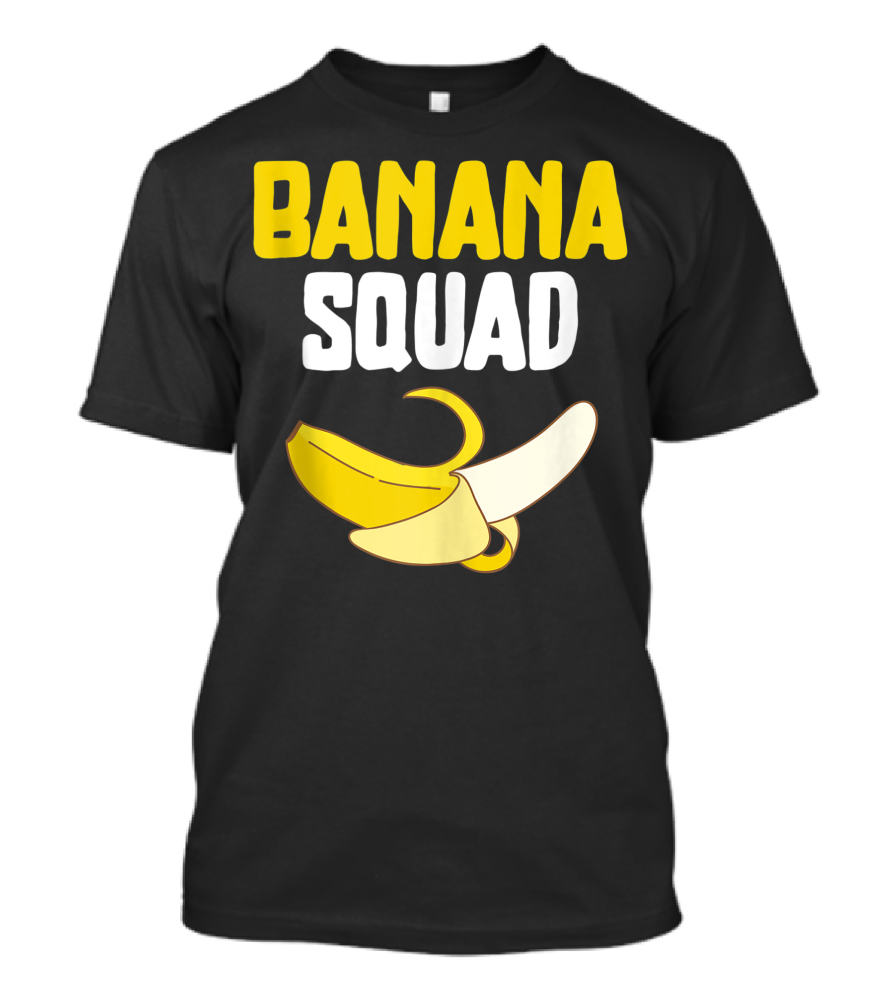 BANANA SQUAD Banana Lovers Vegan Food T-Shirt