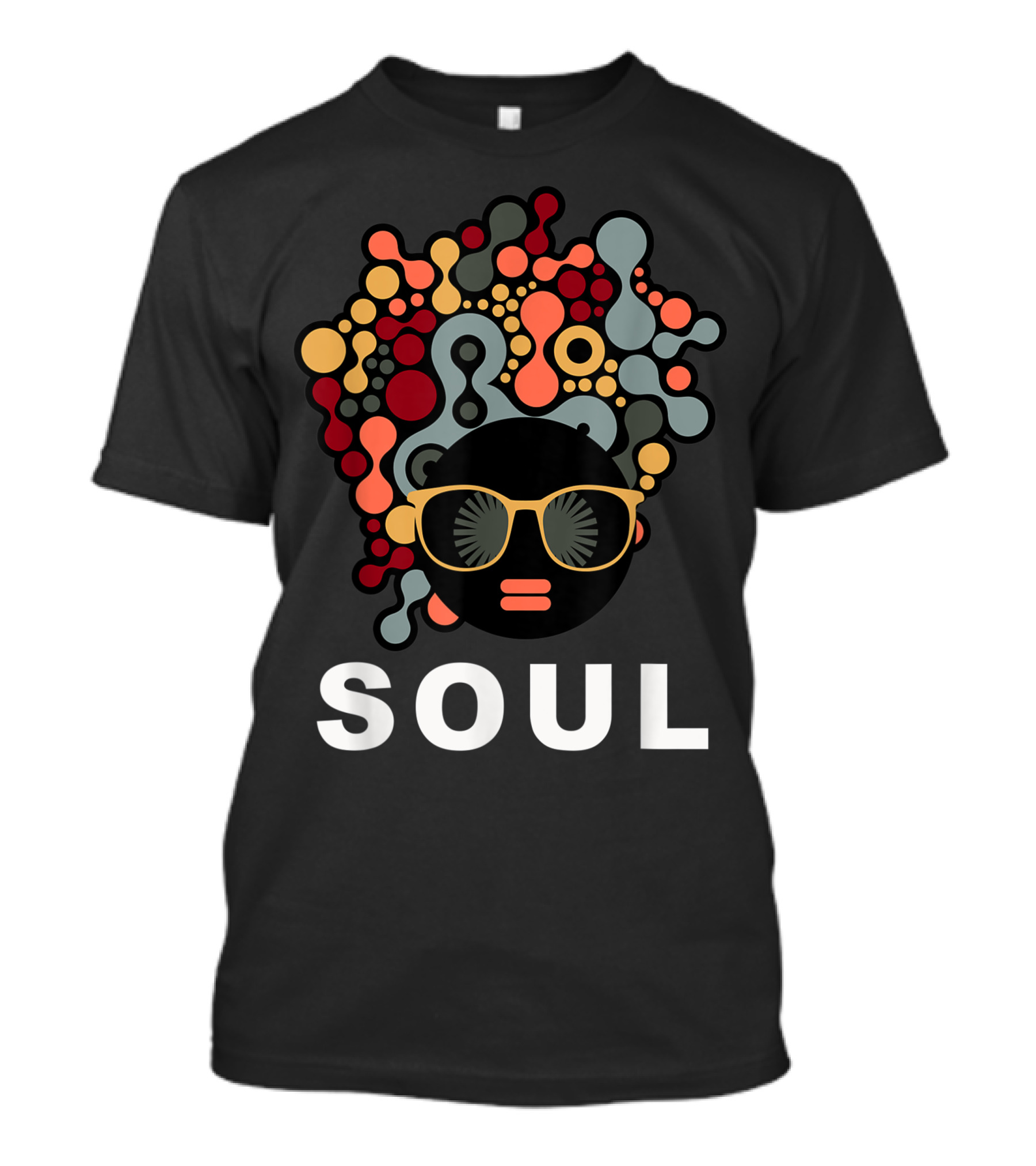 Soul Power Melanin Black History African American Pride T-Shirt