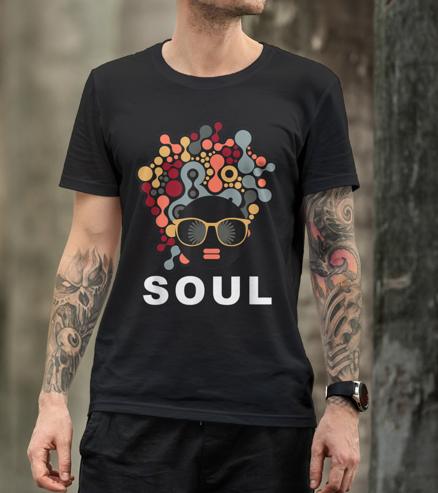 Soul Power Melanin Black History African American Pride T-Shirt