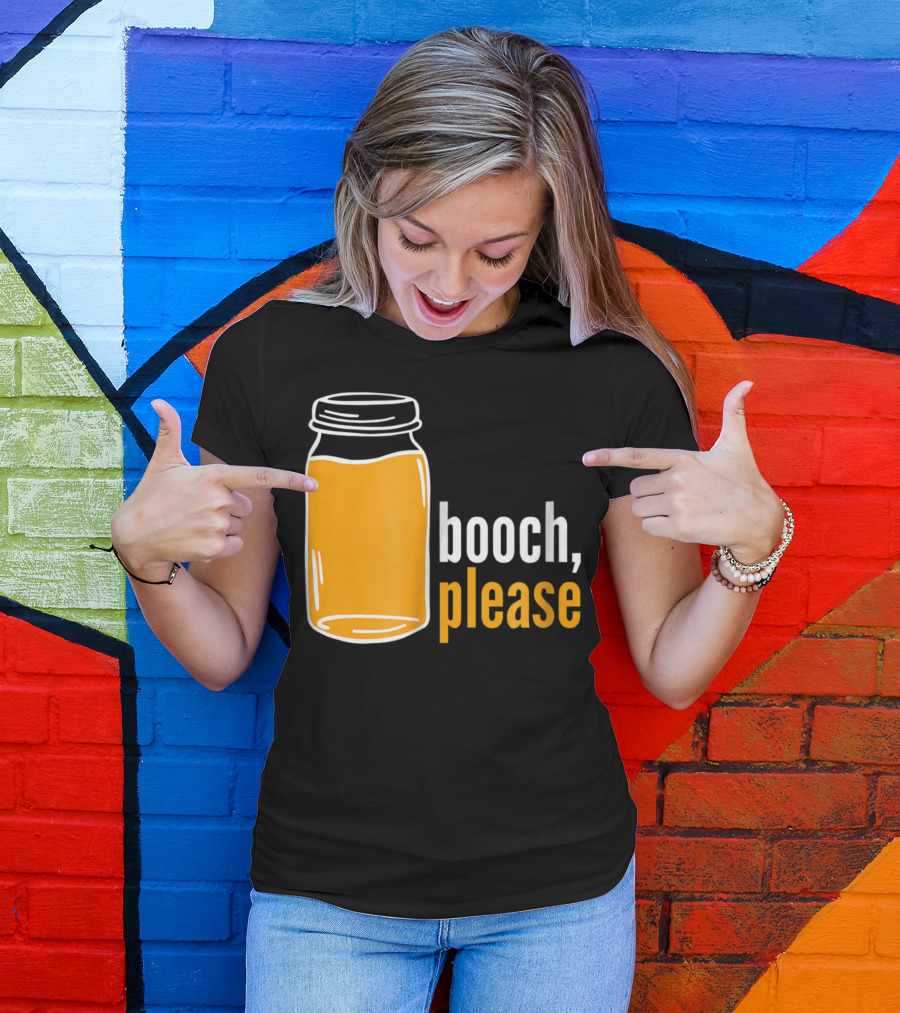 Booch Please Kombucha Jar For Kombucha Lover T-Shirt
