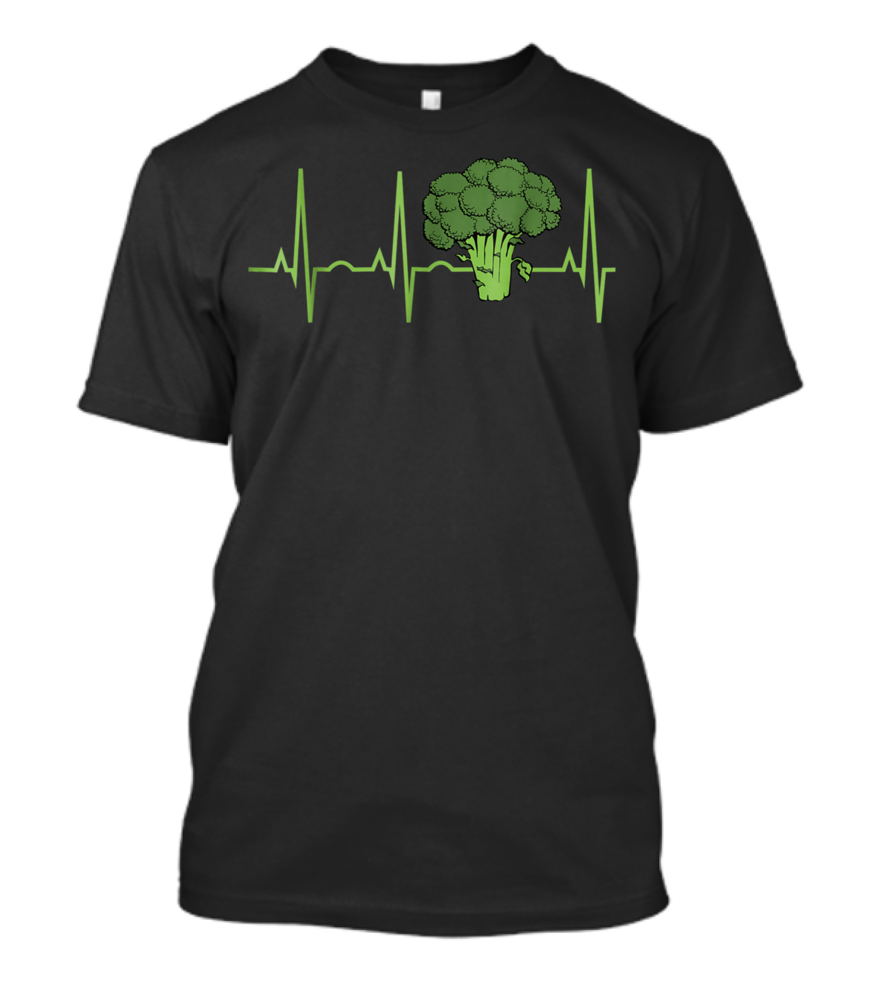 Broccoli Heartbeat Best Broccoli Lover T-Shirt