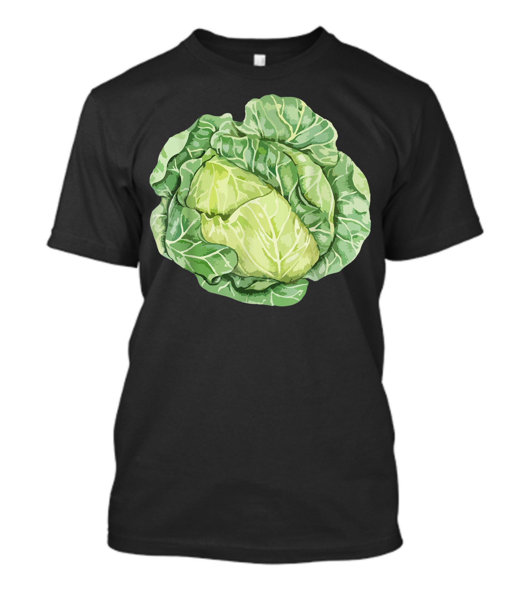 Cabbage Halloween Vegan Vegetarian Group Costume Salad T-Shirt
