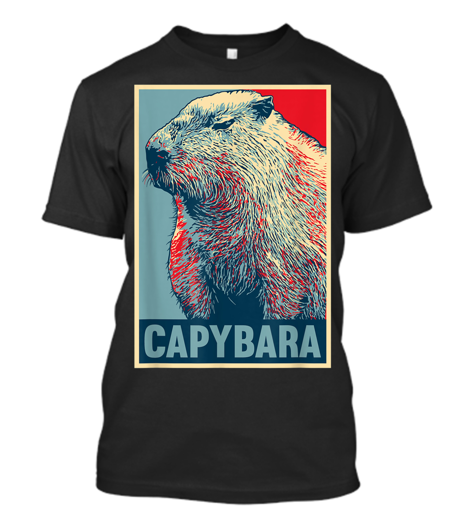 Capybaras Vegan Animal Lovers Capybara T-Shirt