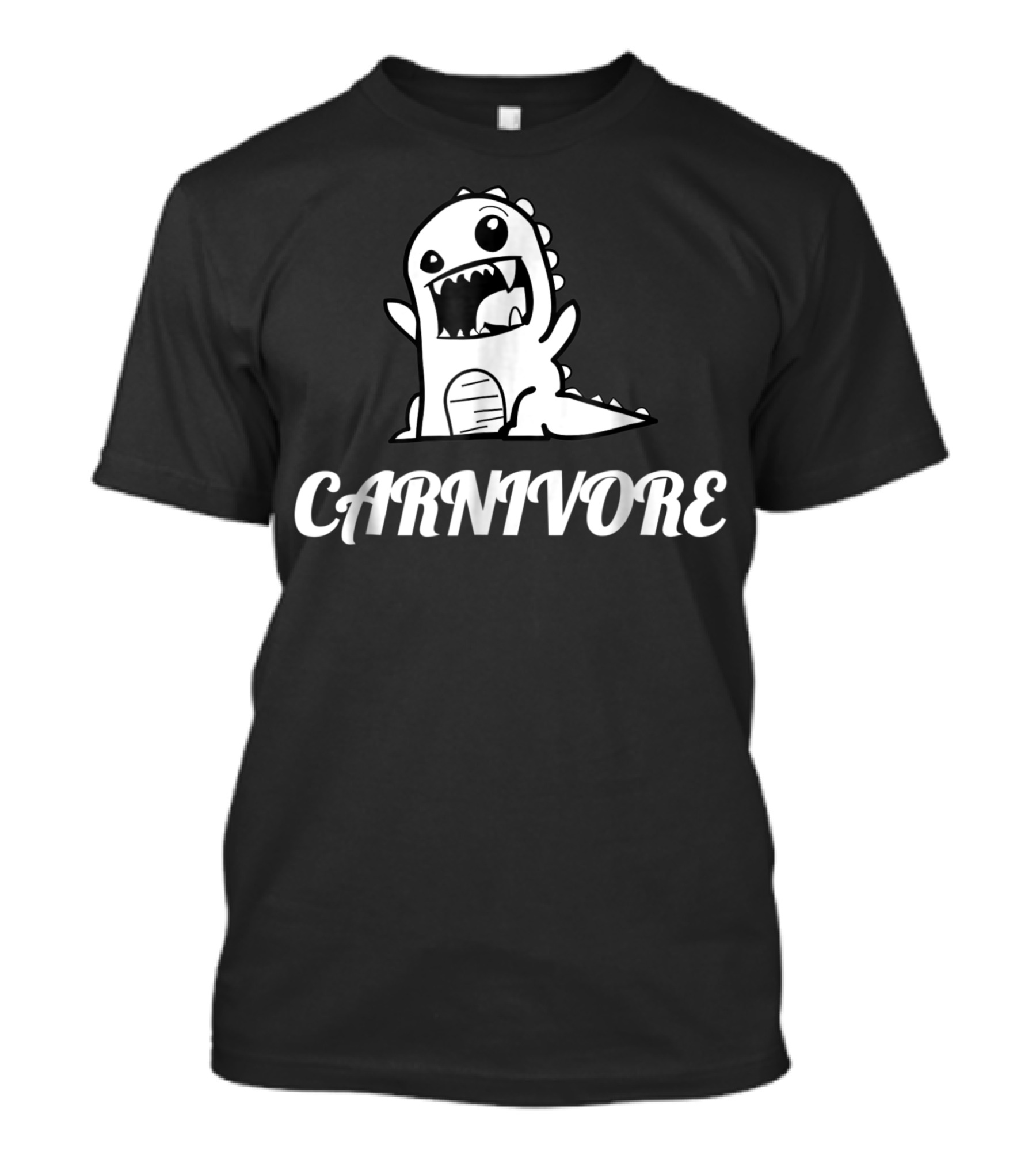 Carnivore Cute Dino Meat Eating Lover Not Vegan T-Shirt