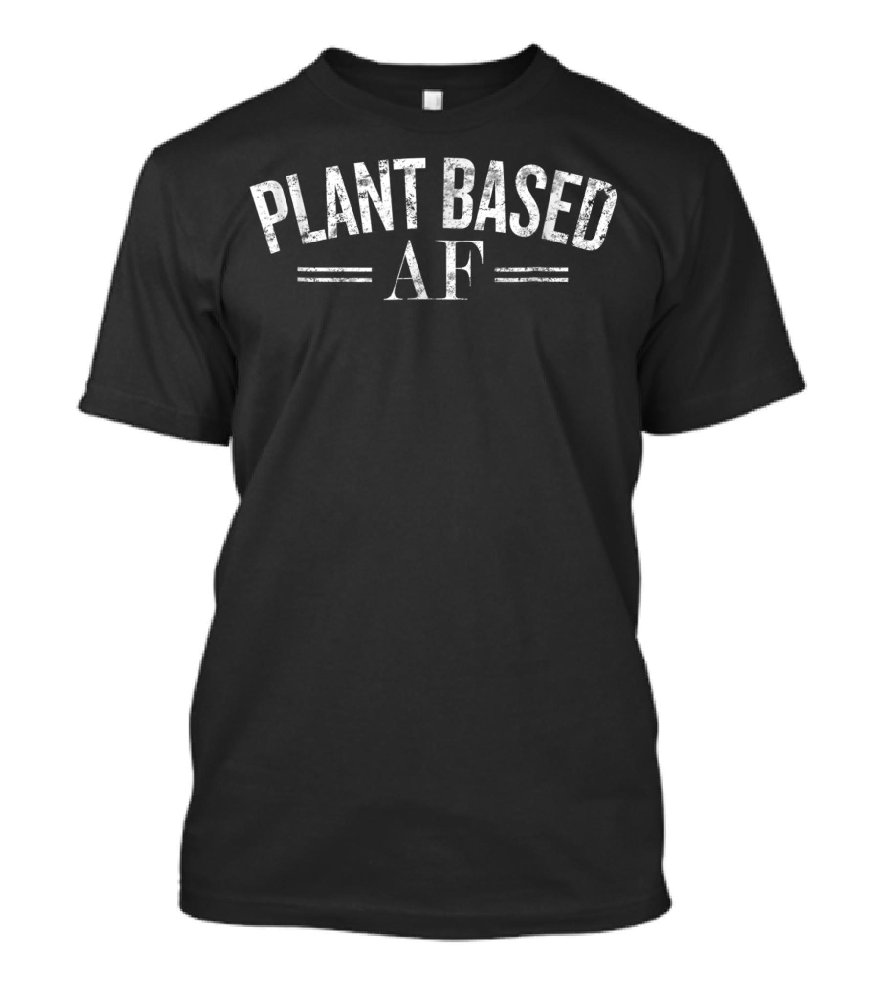 Cool Plant Based AF Vegan Gym Wear T-Shirt