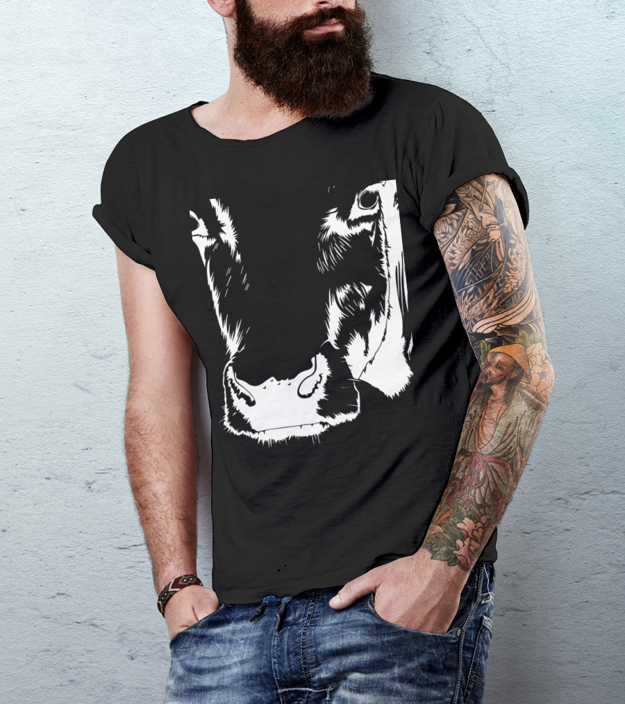 Cows Feel Pain Too Vegan Activist Cow T-Shirt