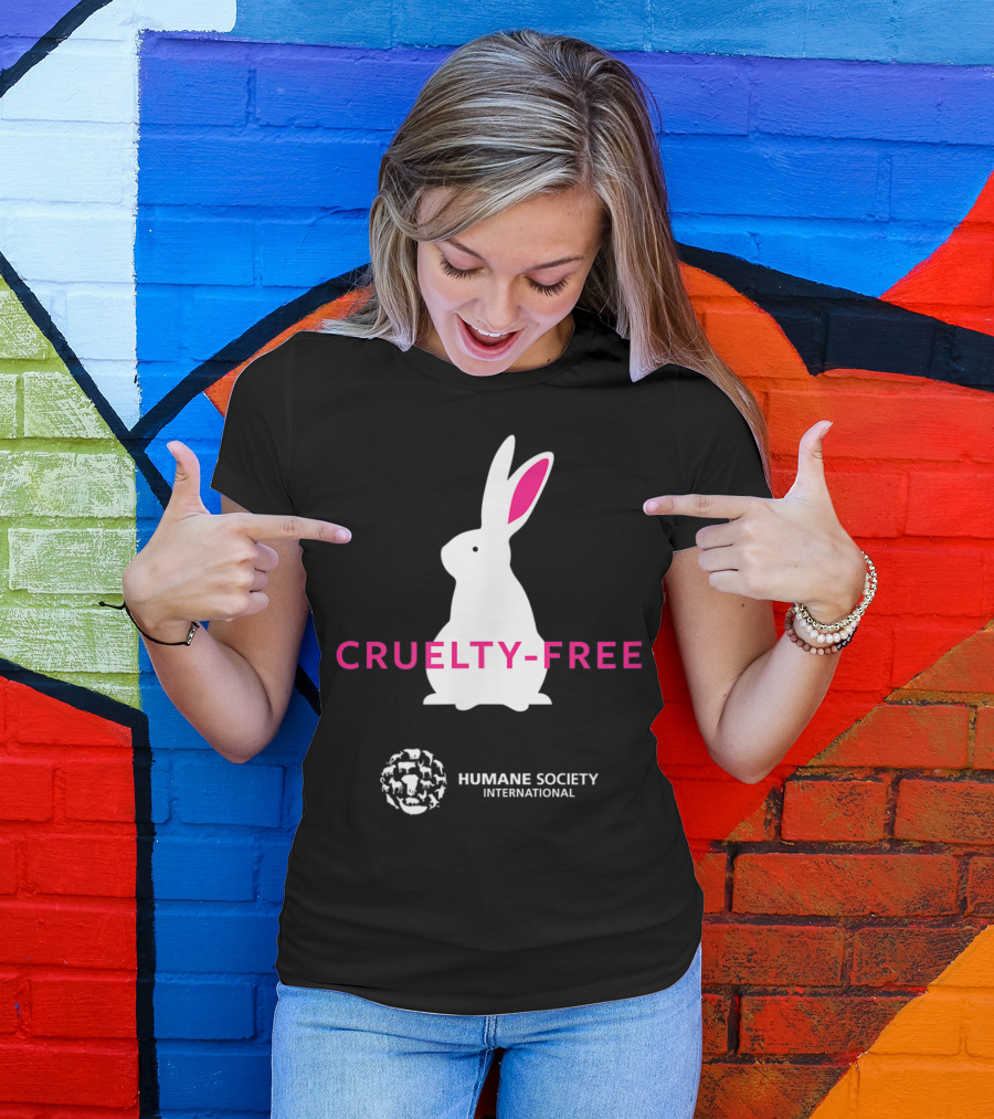 CRUELTY-FREE Humane Society International Rabbit T-Shirt